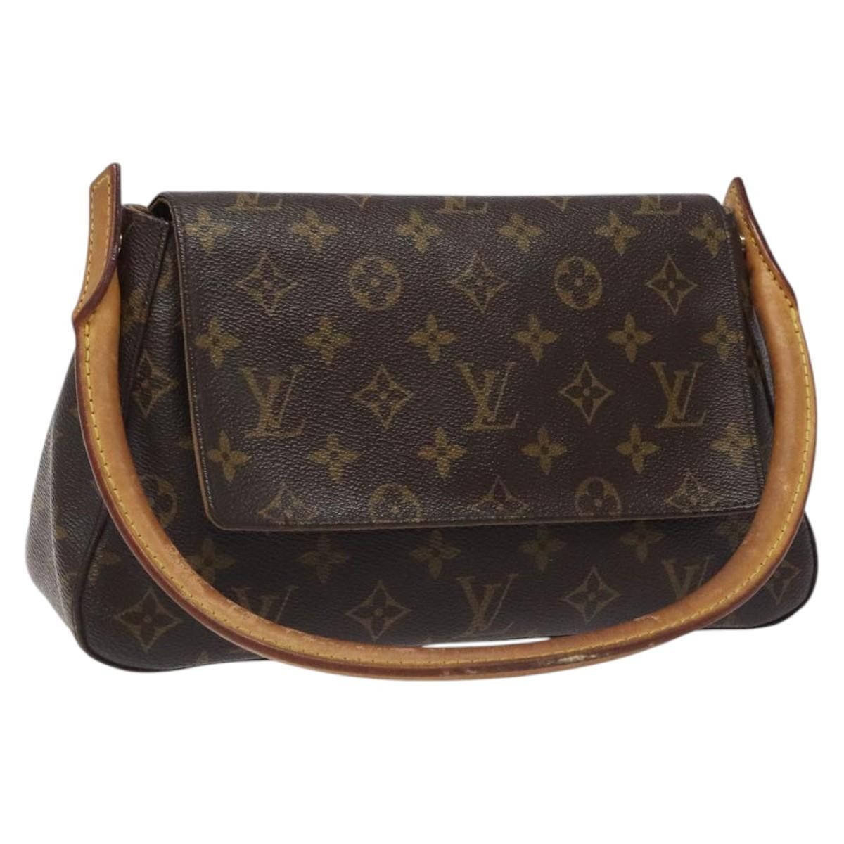 Louis Vuitton Monogram Mini Looping Shoulder Bag M51147 Lv Auth 116171, Women's
