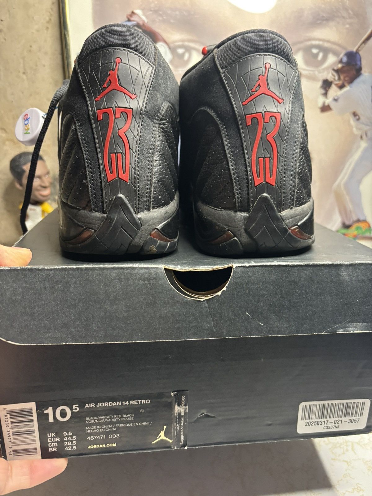 Jordan Brand Jordan Retro 14 ‘last shot’ Size US 10.5 / EU 43-44 - 7 Thumbnail