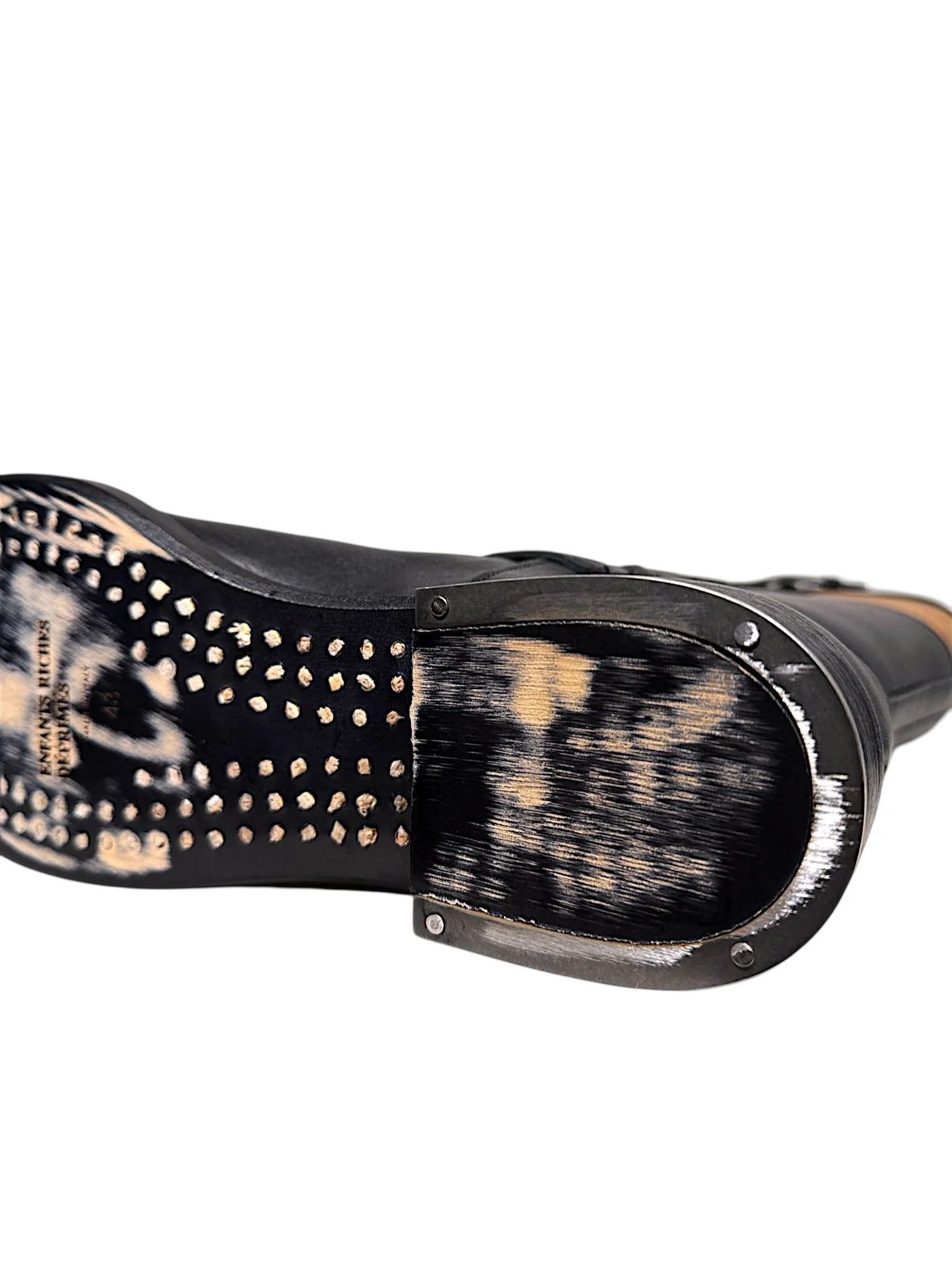 Enfants Riches Deprimes ERD Soviet Arctic Shearling Buckle Leather Boots Size US 10 / EU 43 - 16 Thumbnail