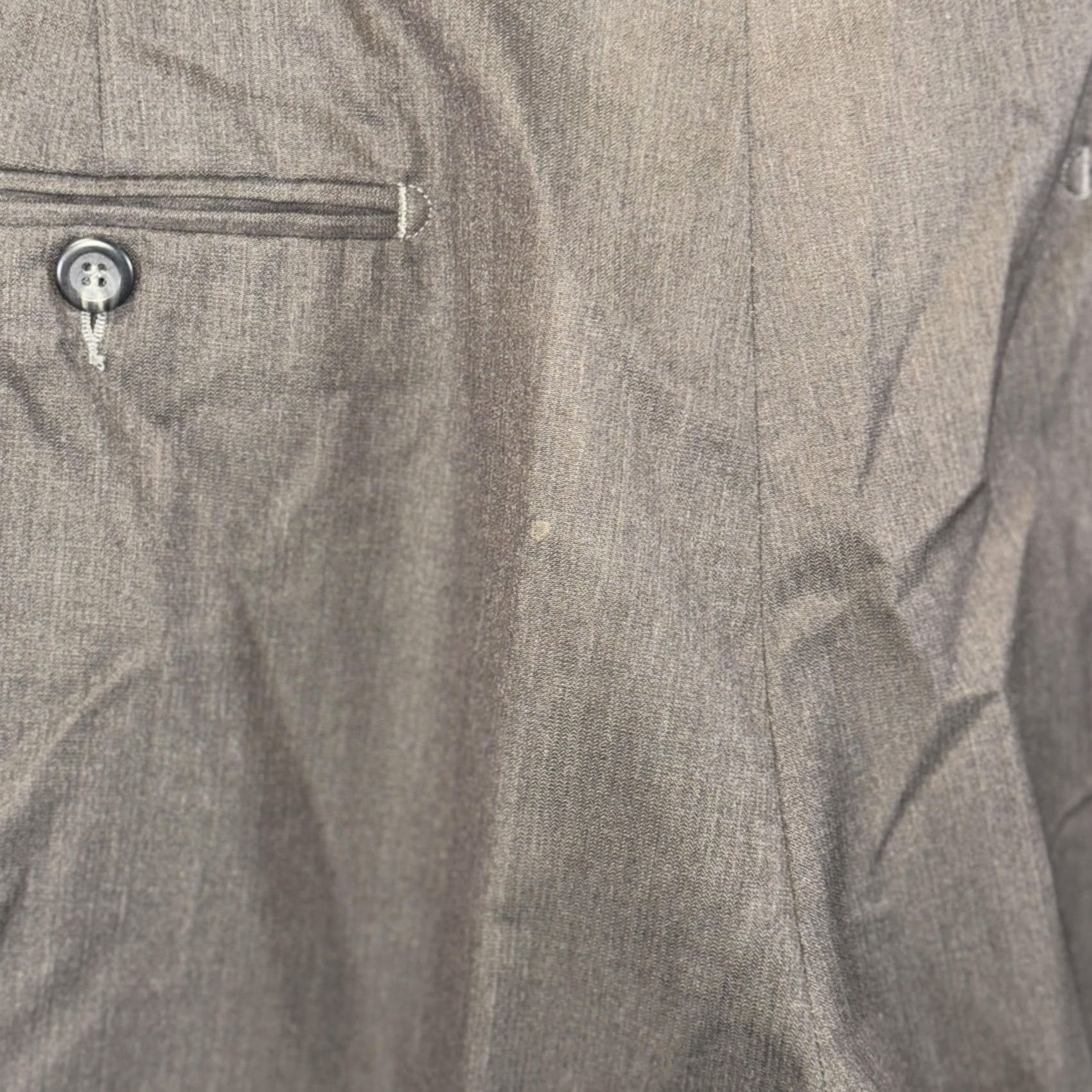 Ermenegildo Zegna Ermenegildo Zegna Dress Pants Mens 40 Wool Brown Gray Pleated Cuffed Made in Italy Mens Pants Wool Pleated Cuffed Business Formal 40s Mens Size US 38 / EU 54 - 3 Thumbnail