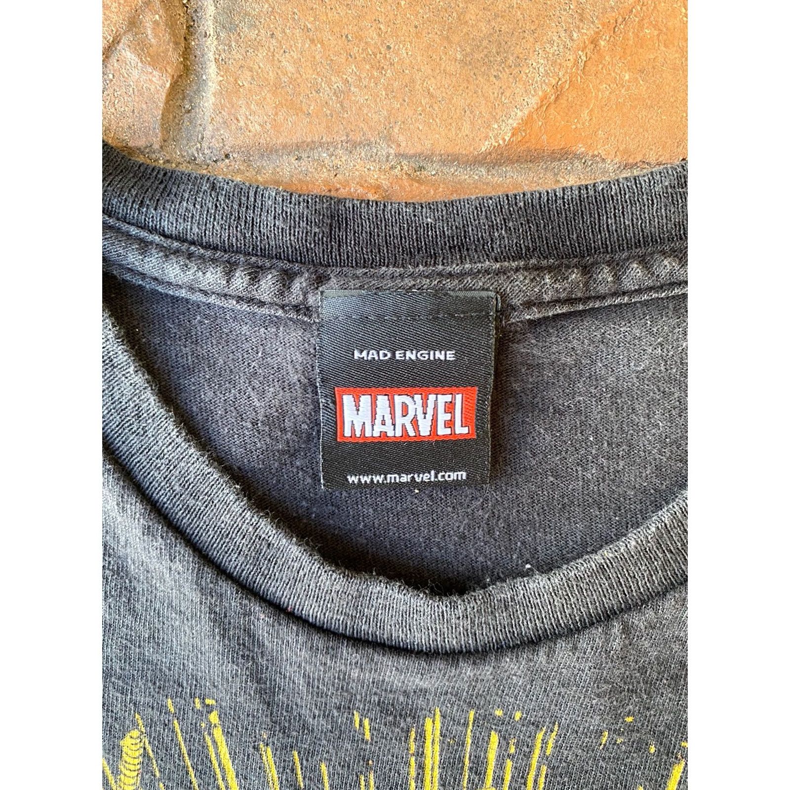 Vintage Marvel Avengers Men’s T Shirt Large Black Size US L / EU 52-54 / 3 - 3 Thumbnail