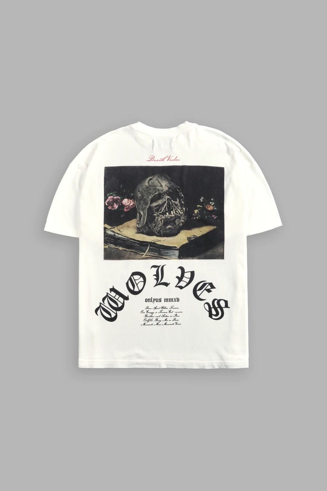 DARC SPORT ASHES OF THE DARK LORD OVERSIZED TEE IN CREAM-XL