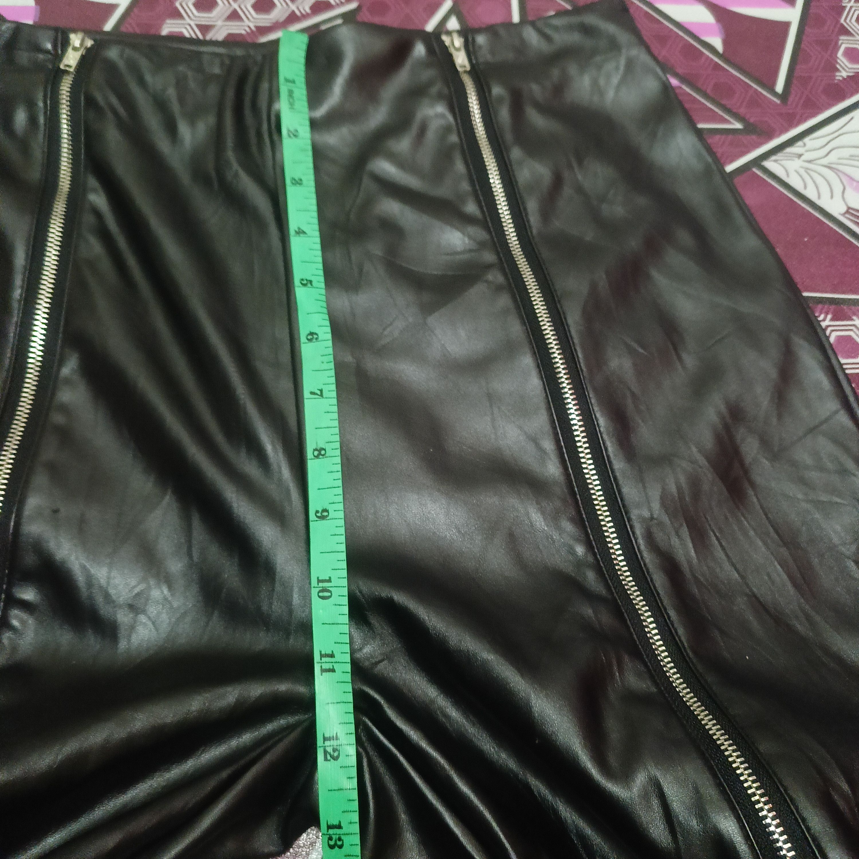Japanese Brand × Shein Rare PVC Leather Pants Zipper Size US 28 / EU 44 - 12 Thumbnail