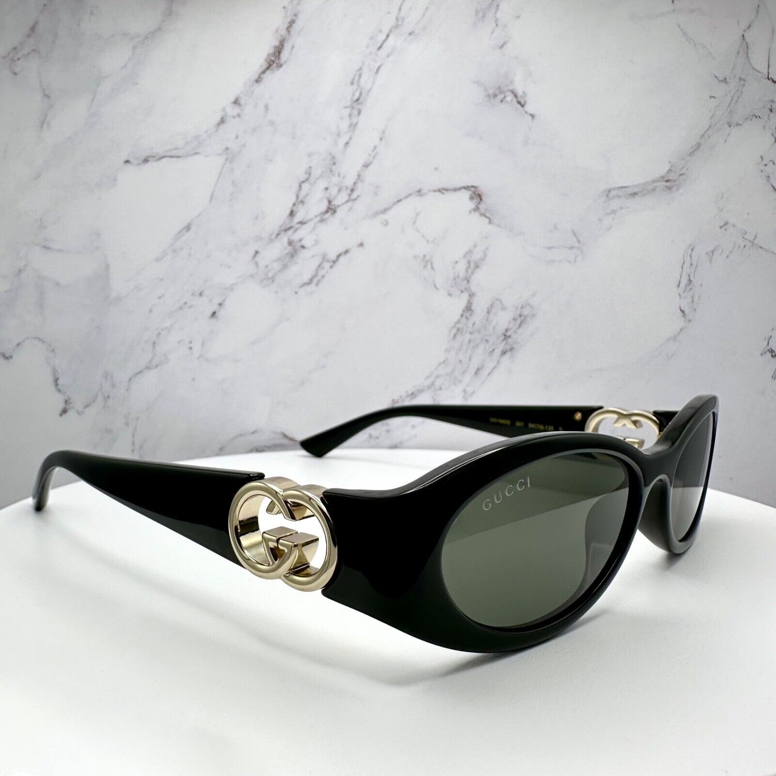 Gucci New Gucci Sunglasses Hailey Bieber Collaboration Black Size ONE SIZE - 3 Thumbnail