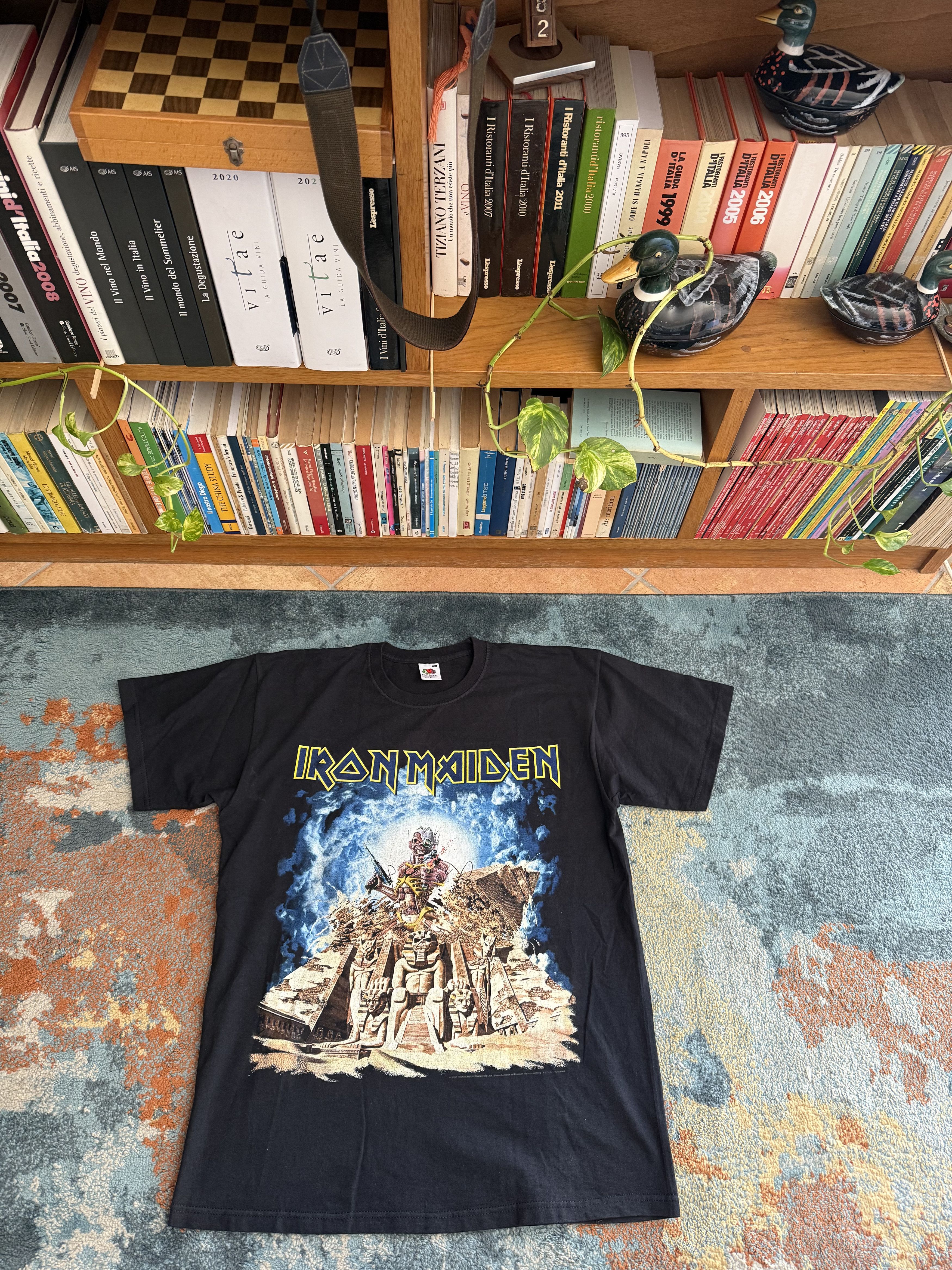 Iron Maiden Iron Maiden 2000S Vintage T Shirt Size US L / EU 52-54 / 3 - 1 Thumbnail