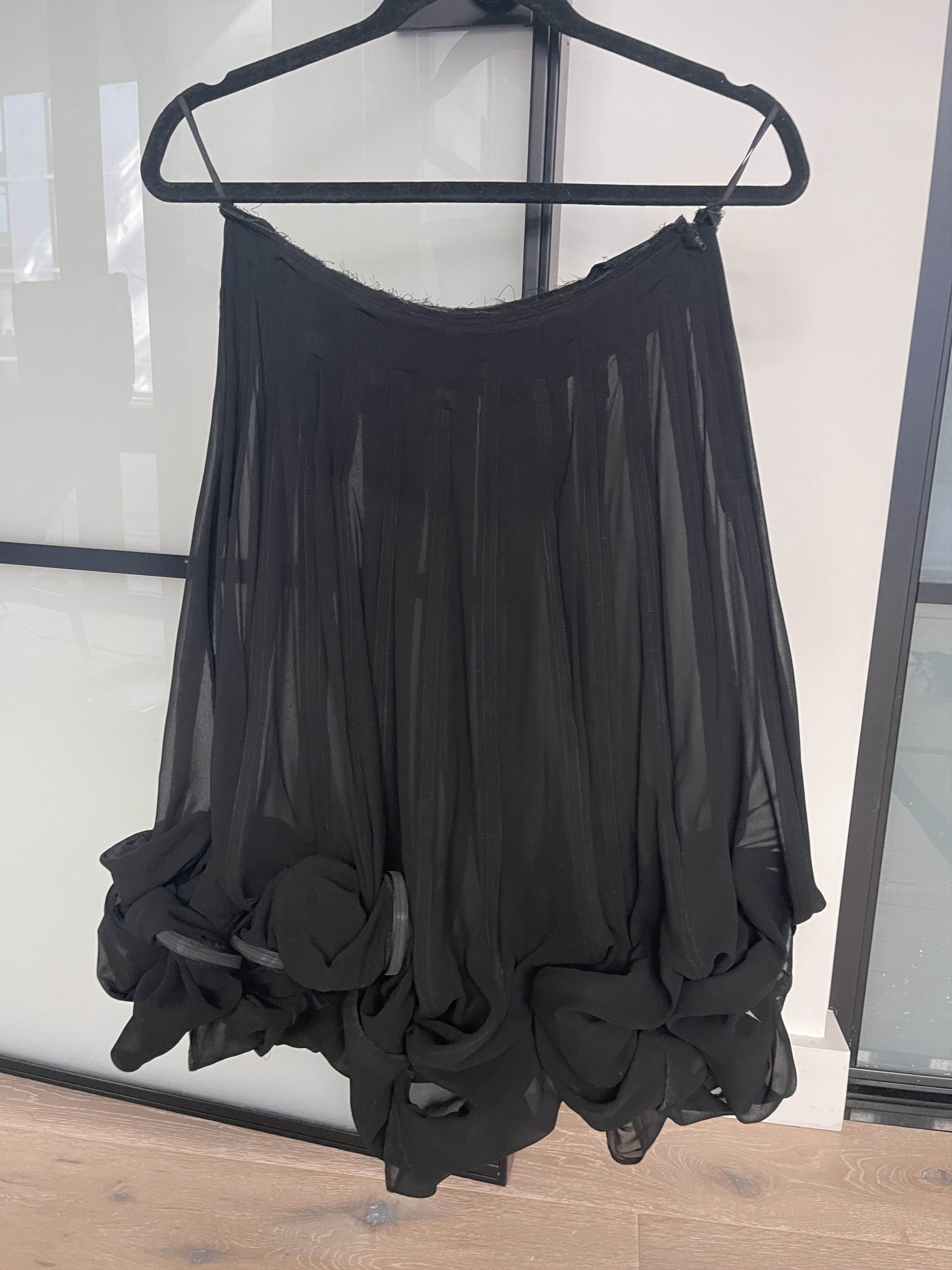 Comme des Garcons Comme des Garcons SS 2015 “Biker Ballerina” Black Skirt Sz S Size 27" / US 4 / IT 40 - 6 Thumbnail