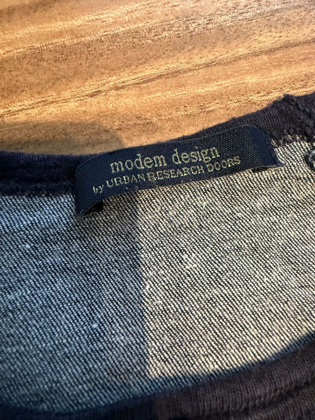 URBAN RESEARCH DOORS Urban research Doors denim patch tee Size US M / EU 48-50 / 2 - 4 Thumbnail