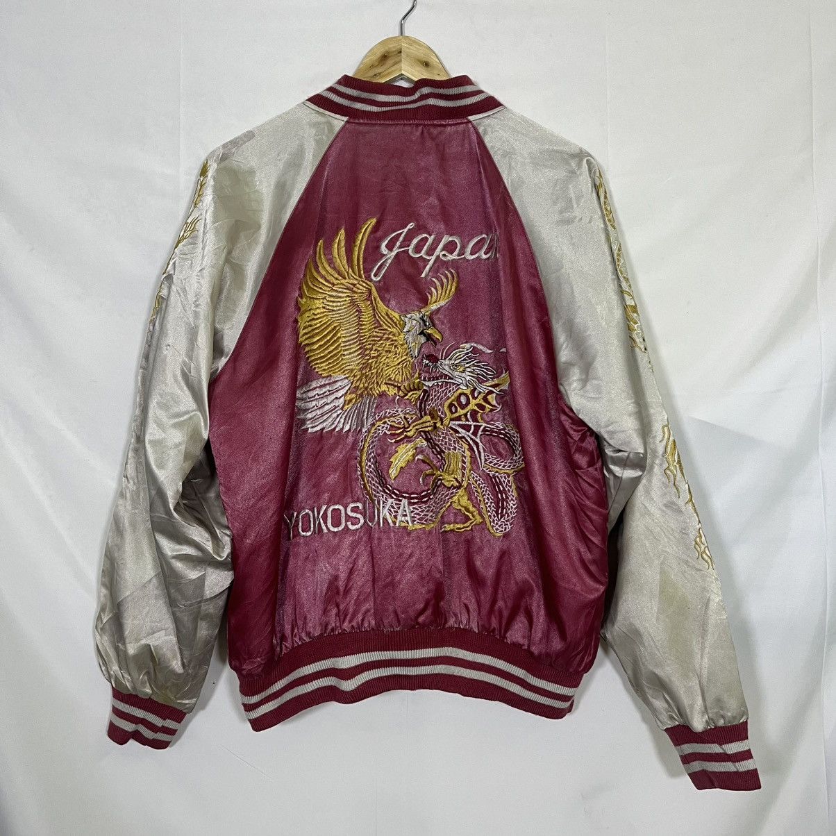 Japanese Brand VTG START OF ACCELERATION JUNGLE STORM SUKAJAN JACKET Size US L / EU 52-54 / 3 - 8 Thumbnail