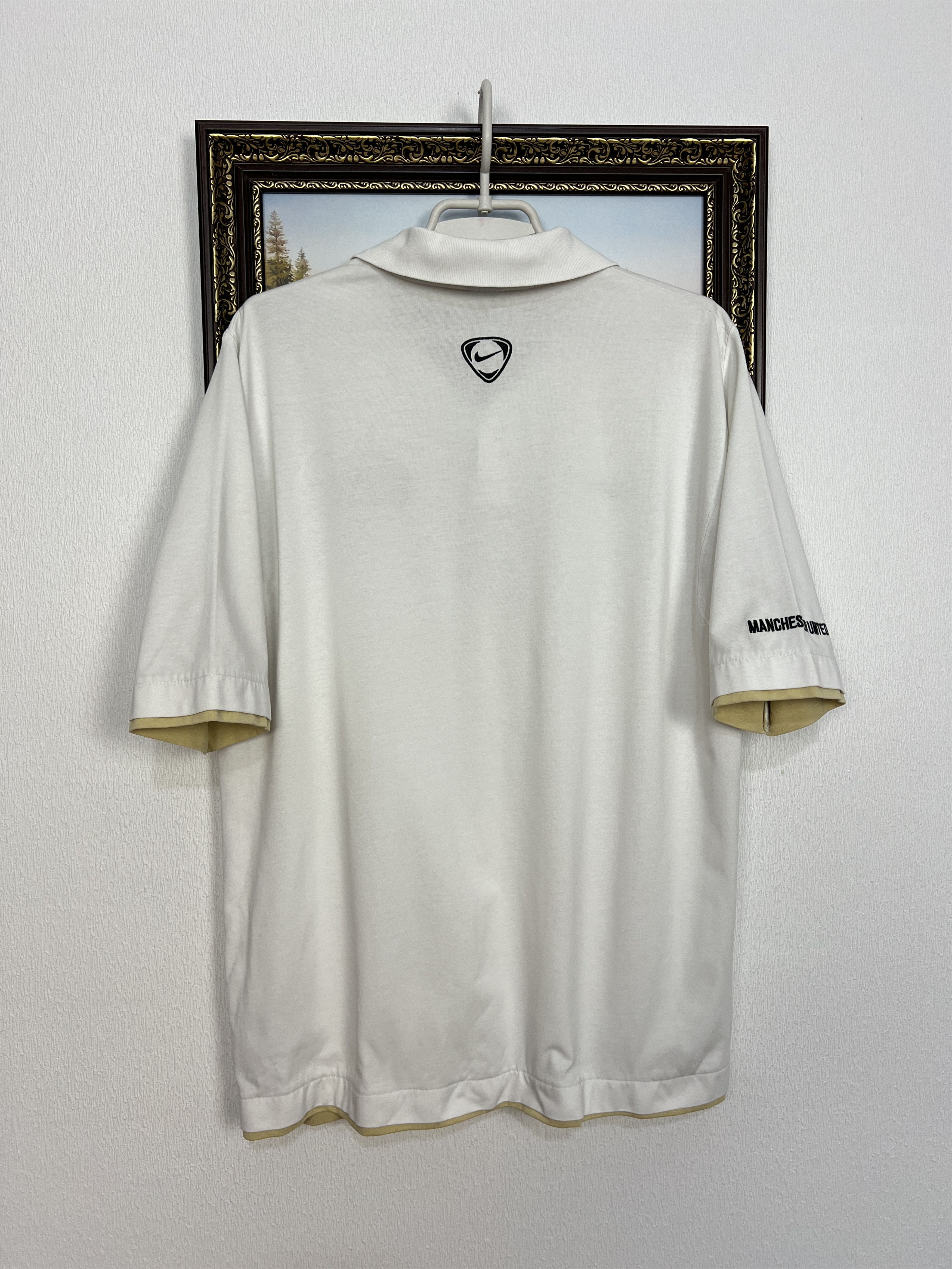 Nike Manchester United Football Train Polo Shirt Jersey Trikot Size US L / EU 52-54 / 3 - 7 Thumbnail