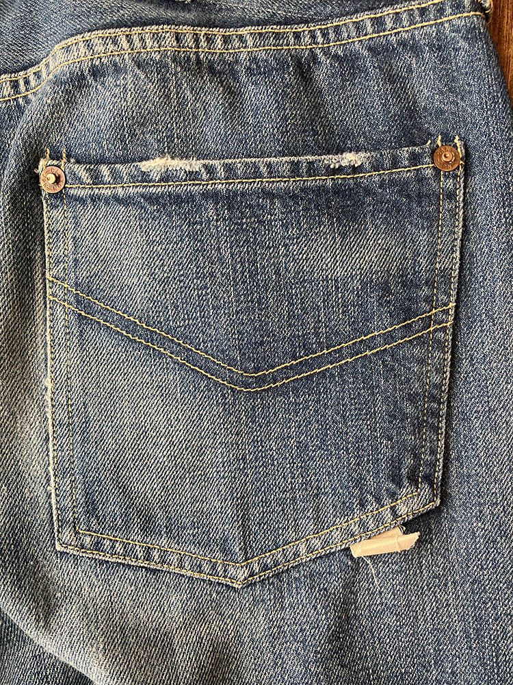 Japanese Brand CANTON OVERALLS 500-120UD W32xL31 1920’s 201-type Size US 32 / EU 48 - 13 Thumbnail