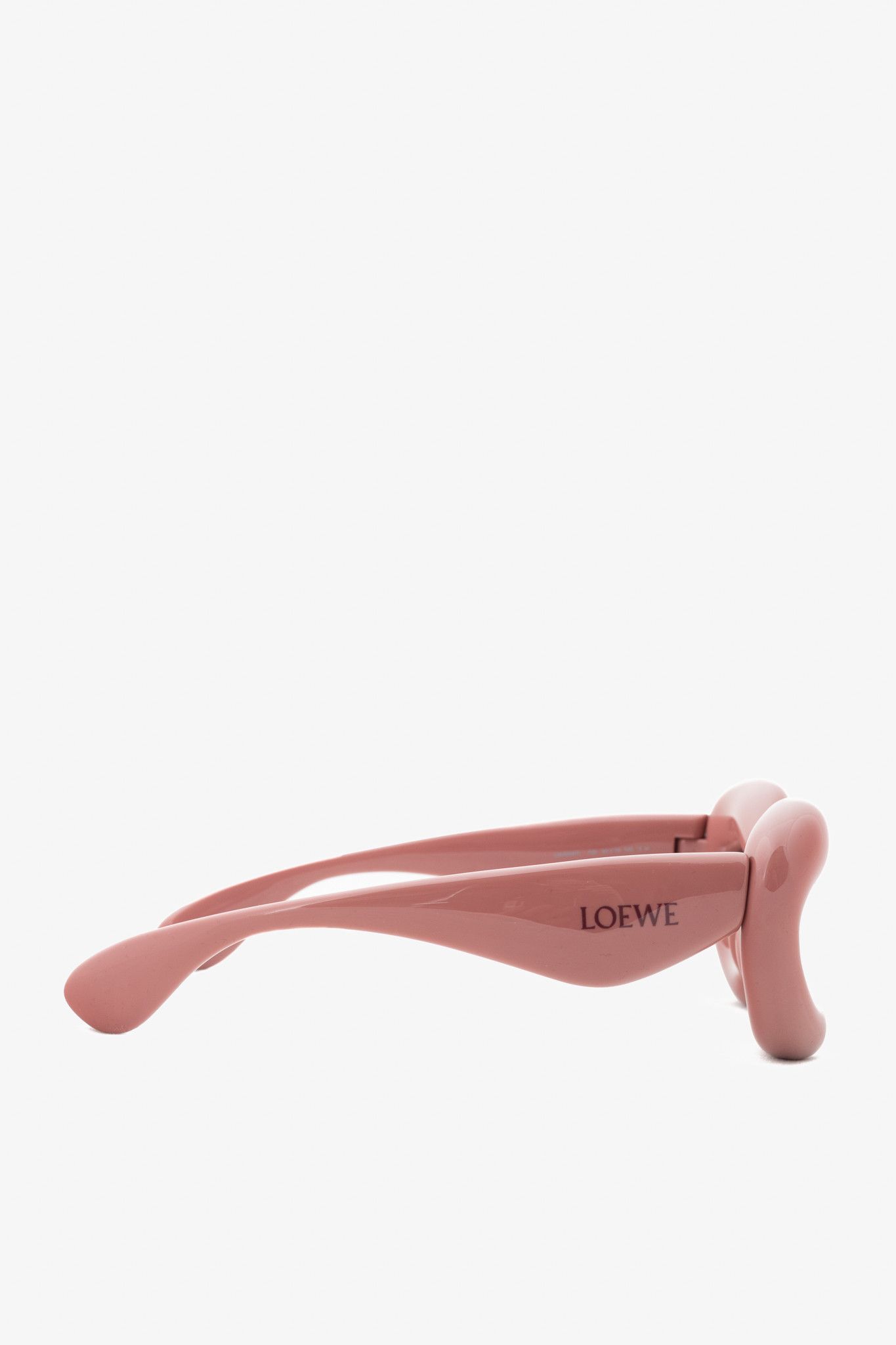 Loewe Loewe Shiny Pink Cat Eye Inflated Sunglasses Size ONE SIZE - 4 Thumbnail