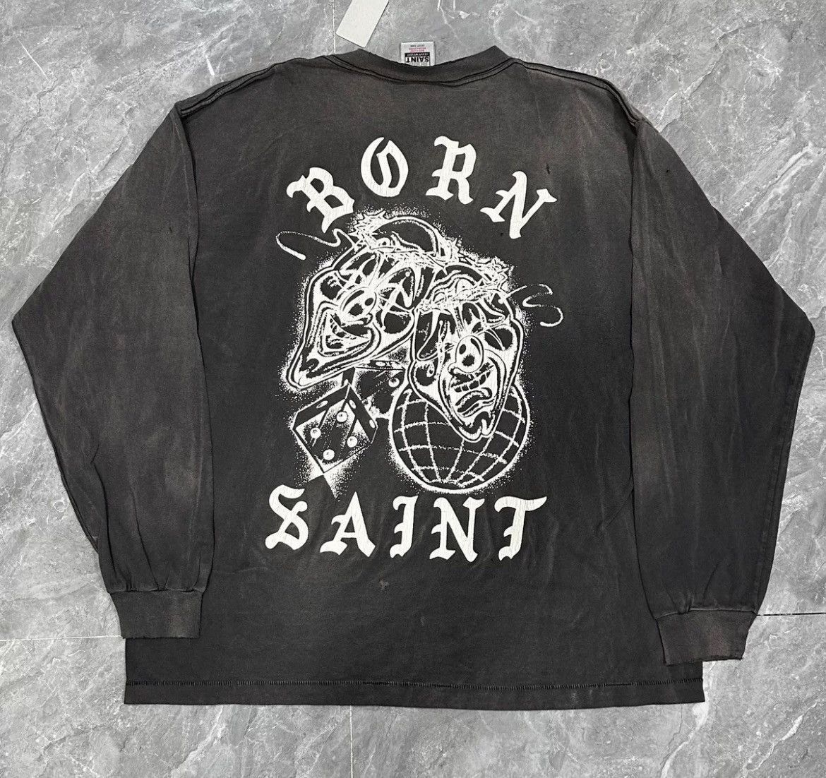 Saint Michael Saint Michael A22 born long sleeved shirt - DMC-2508 Size US XXL / EU 58 / 5 - 2 Thumbnail