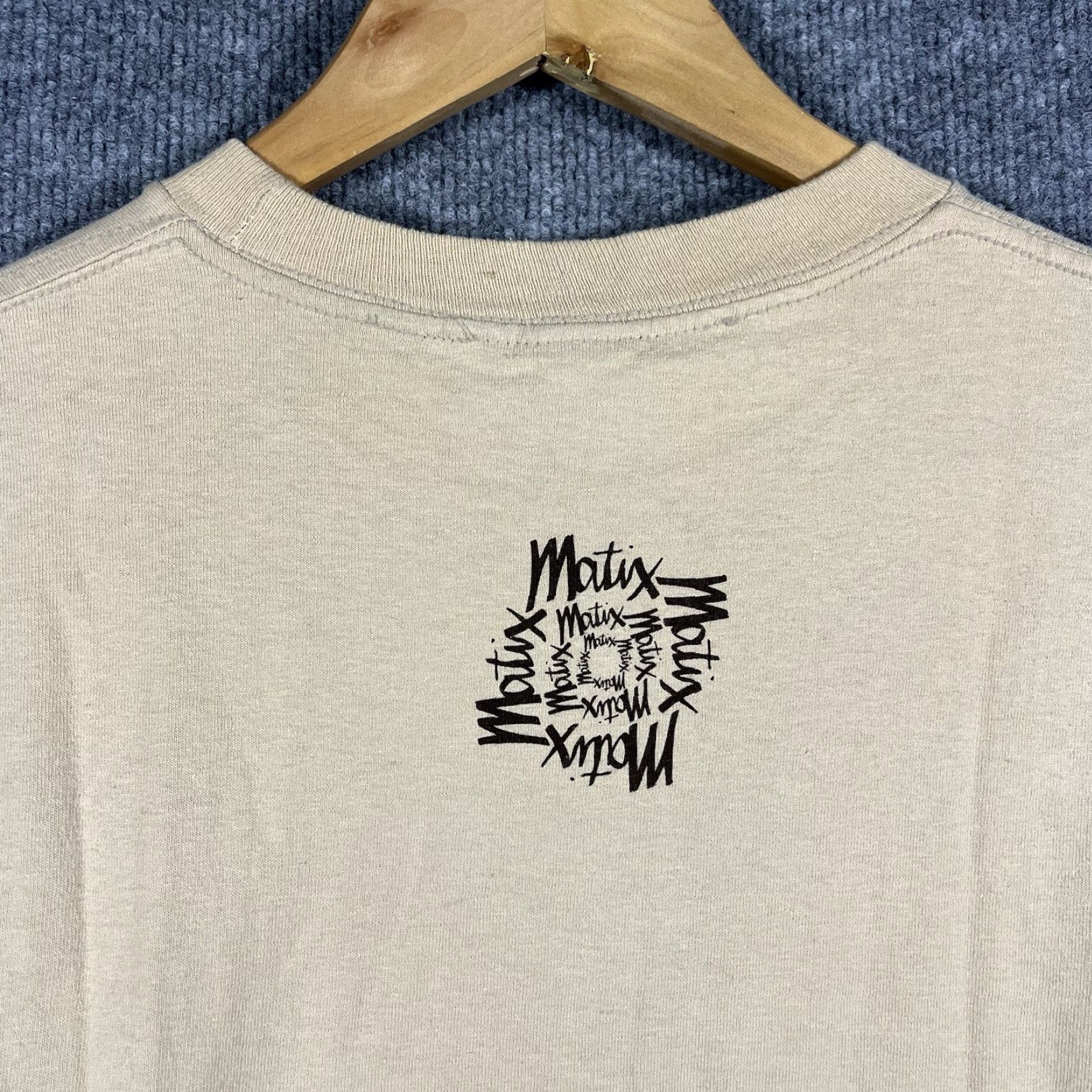 Girl Skateboards VINTAGE Matix T-Shirt Shirt M Men Beige 90s Skateboard Surf Cartoon Grunge Punk Hip Hop Retro Rock Boys Mens Styles Short Sleeve Size US M / EU 48-50 / 2 - 3 Thumbnail