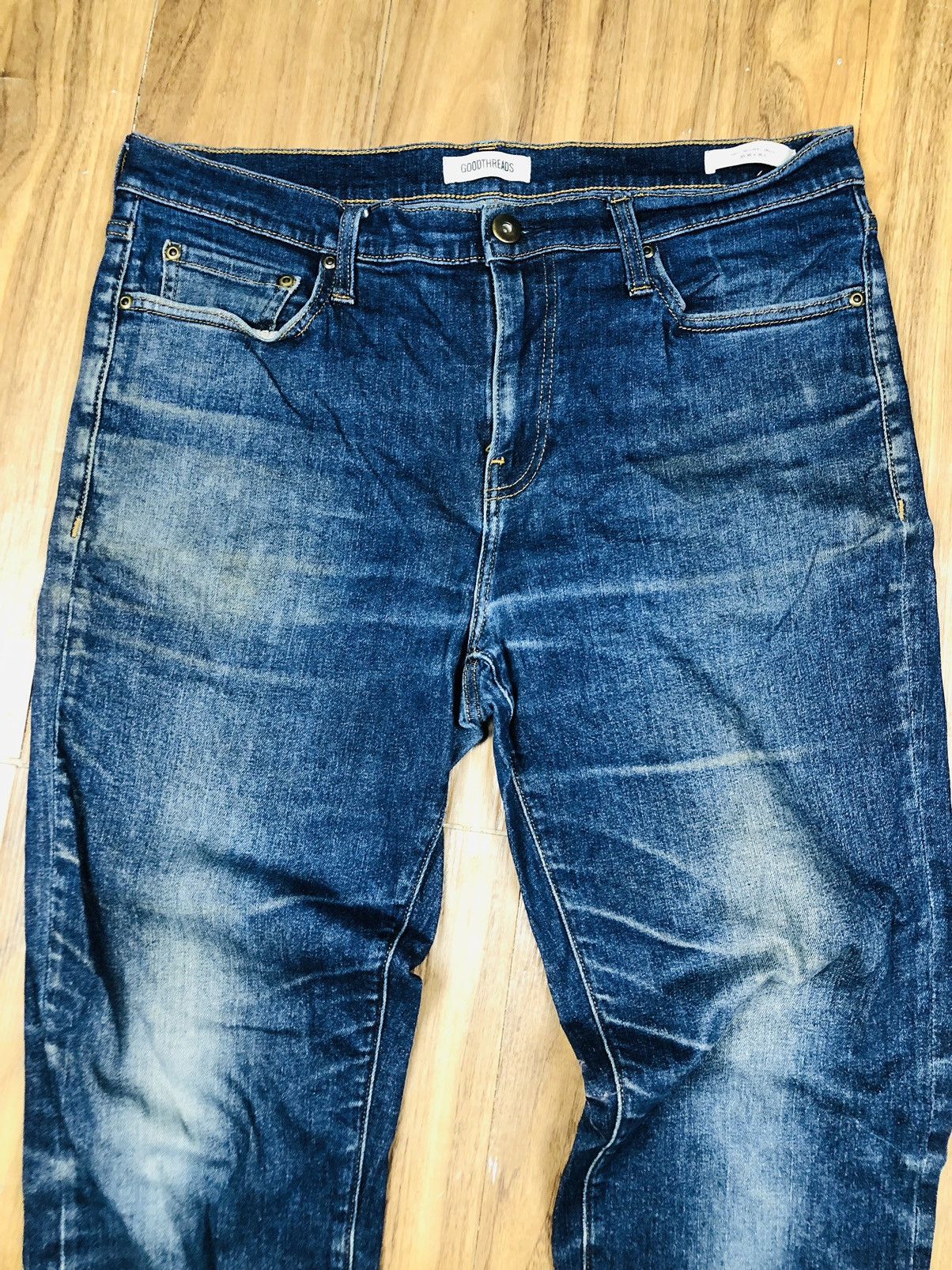 Japanese Brand GoodThreads Denim Jeans (34) Size US 35 - 3 Thumbnail