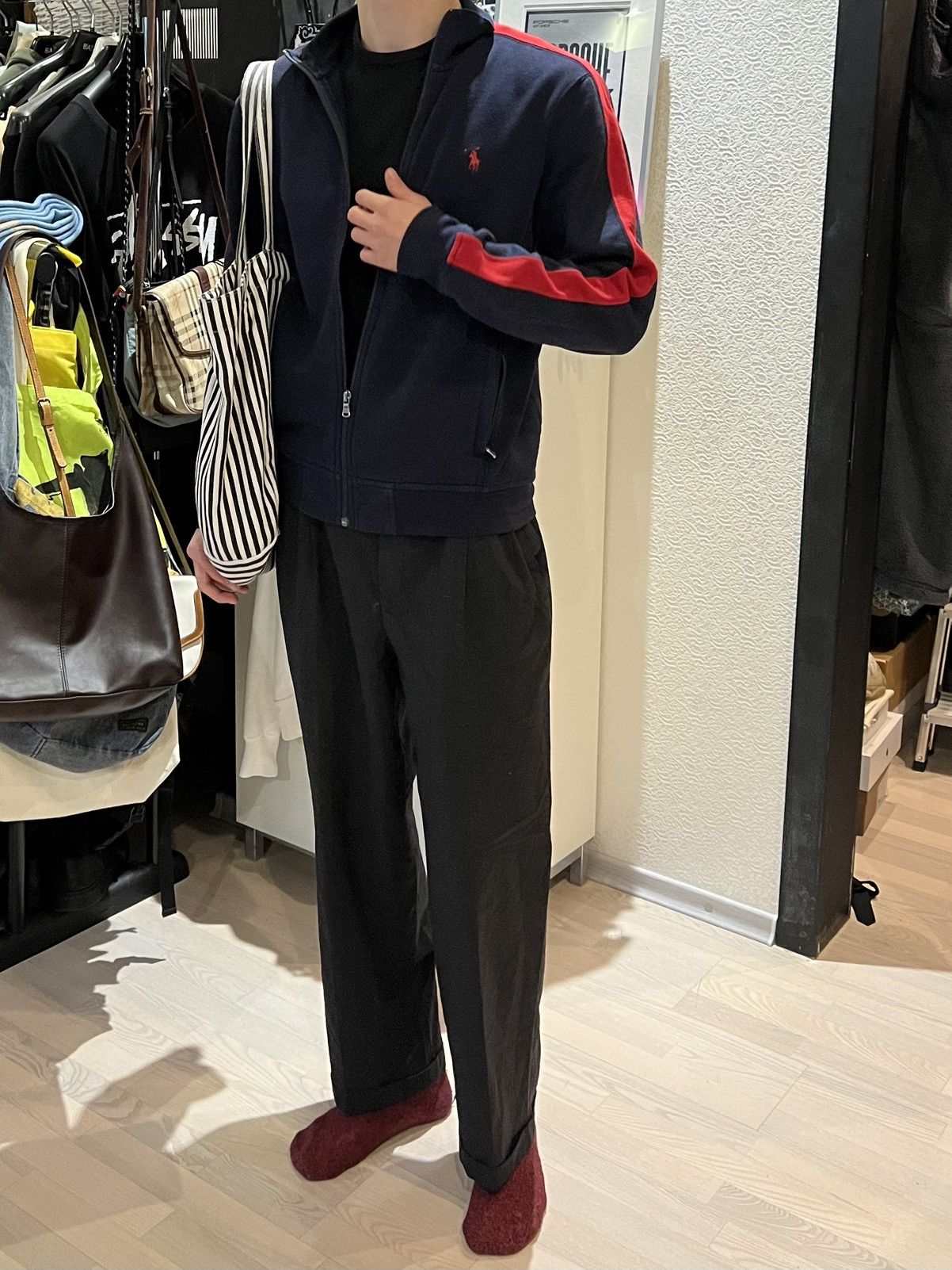 Polo Ralph Lauren offers🤝(s-m)Polo Ralph Lauren zip Sweatshirt Size US M / EU 48-50 / 2 - 5 Thumbnail