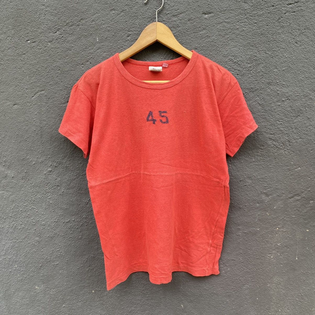 45rpm Thrashed Faded Vintage 45 RPM Japanese Brand ERD GRUNGE TEE Size US M / EU 48-50 / 2 - 1 Thumbnail