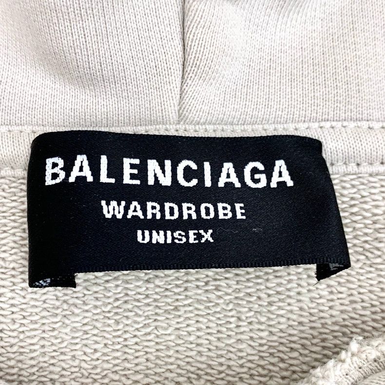 Balenciaga Balenciaga Long-sleeve hooded drawstring sweatshirt in apr Size US XS / EU 42 / 0 - 6 Thumbnail