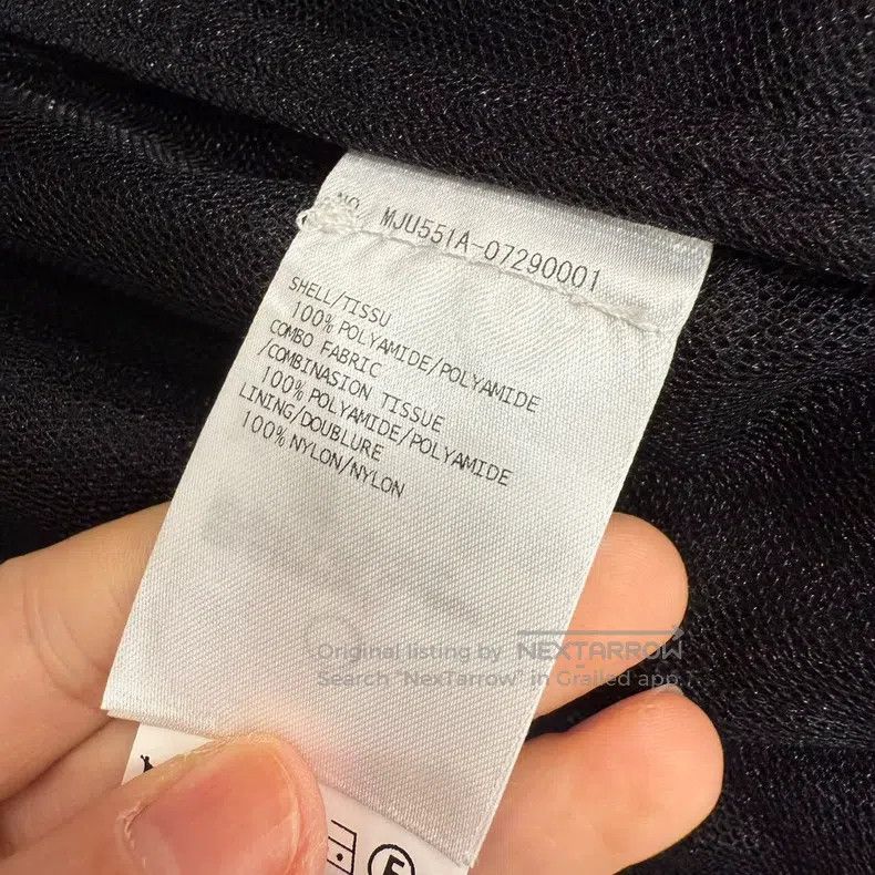 Thom Browne Thom Browne Hollowed-out long-sleeve coat Size US M / EU 48-50 / 2 - 9 Thumbnail