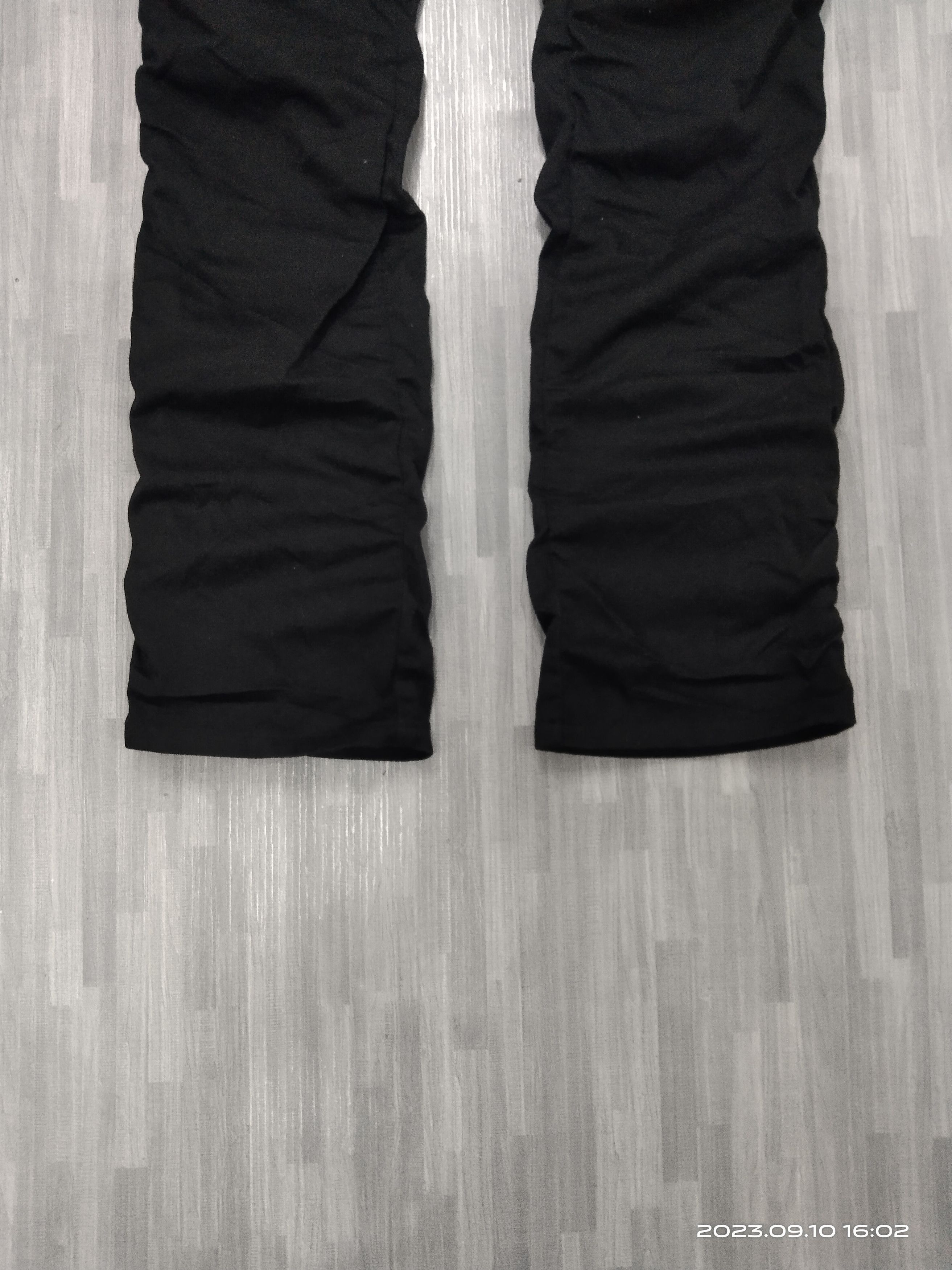 Japanese Brand BLACK DOUBLE WAIST MULTIZIPPER NYLAUS PANTS Size US 29 - 6 Thumbnail