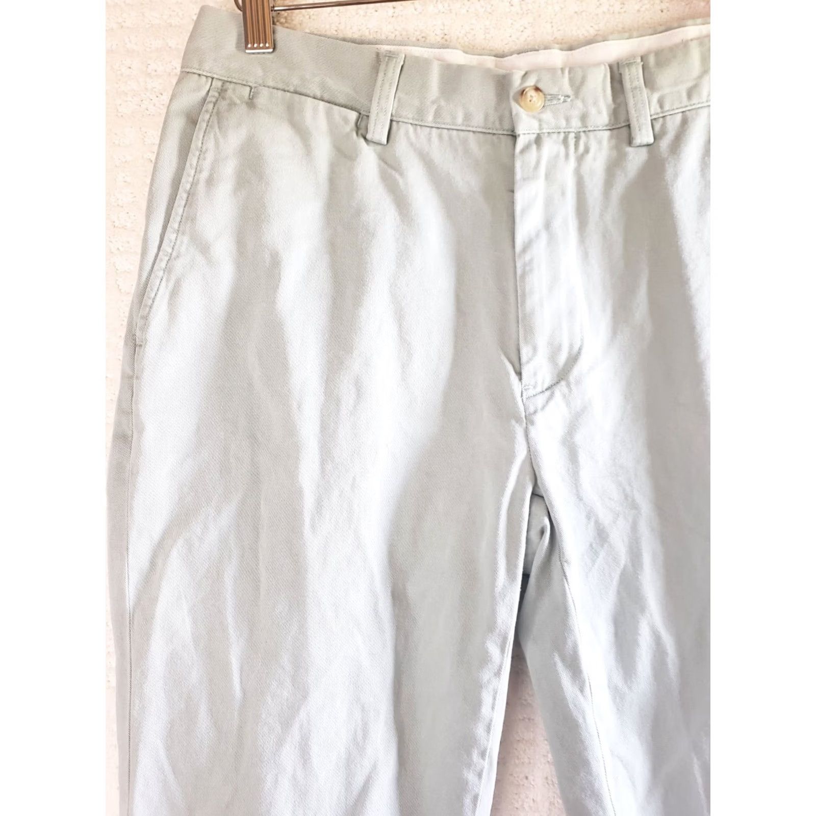 Polo Ralph Lauren Polo Ralph Lauren Men's Mint Green Chino Pants Slacks Flat Front Sz 32x32 29.5" Regular Straight Classic Fit Vintage: No Size US XS / EU 42 / 0 - 3 Thumbnail