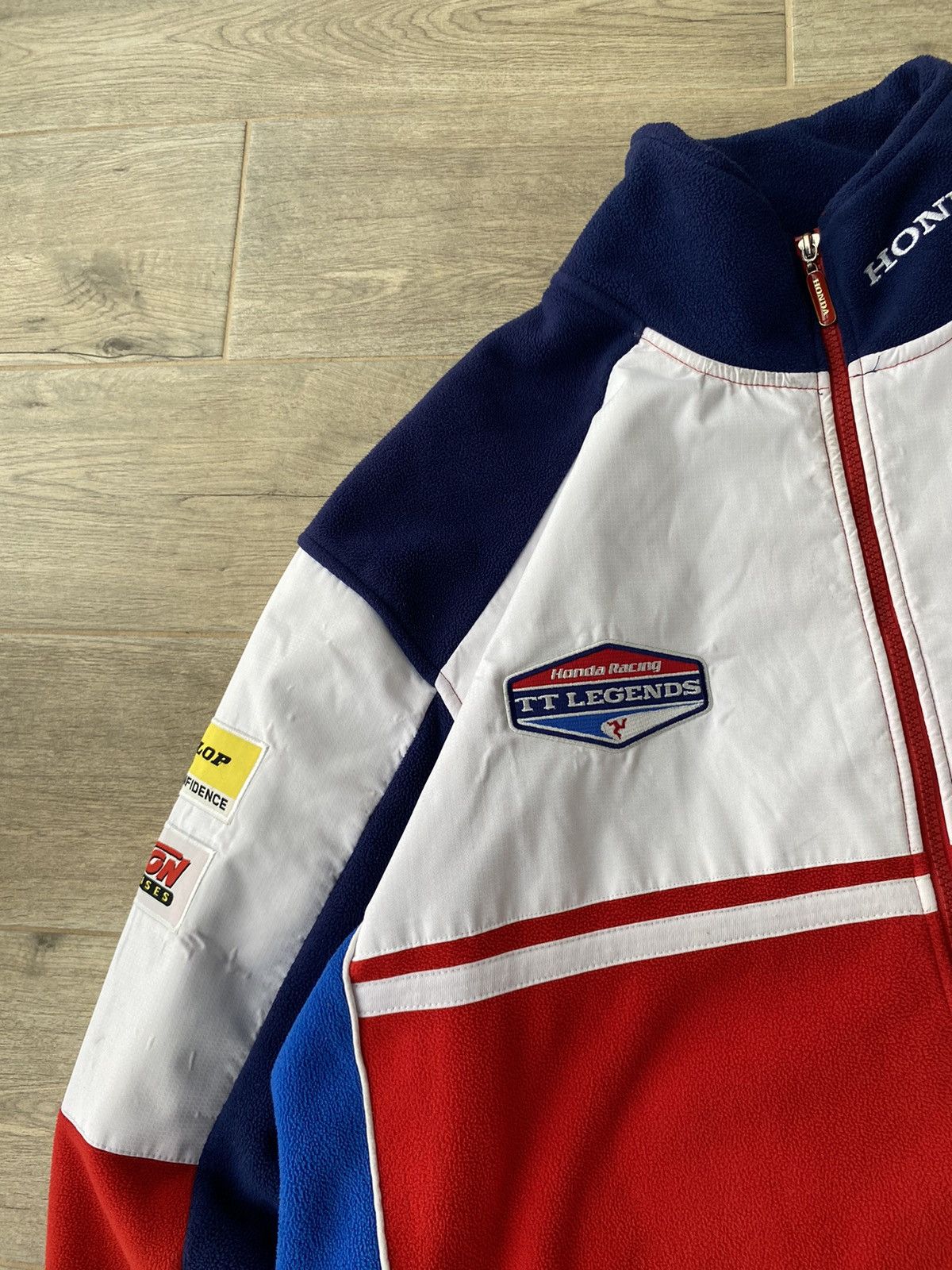 Formula 1 × Honda Honda Vintage Racing Fleece Jacket Size US XL / EU 56 / 4 - 9 Thumbnail