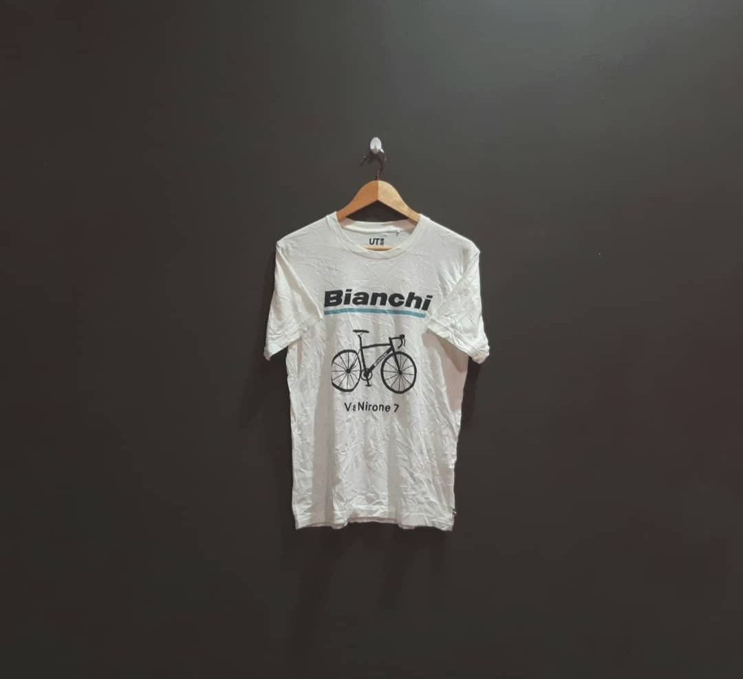 Uniqlo COMBO : UNIQLO x BIANCHI TSHIRT 3PC Size US L / EU 52-54 / 3 - 8 Thumbnail