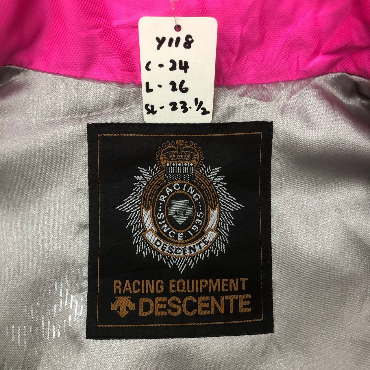 Descente × Japanese Brand Y118. JAPAN DESCENTE RACING EQUIPMENT WINTER JACKET Size US L / EU 52-54 / 3 - 14 Thumbnail