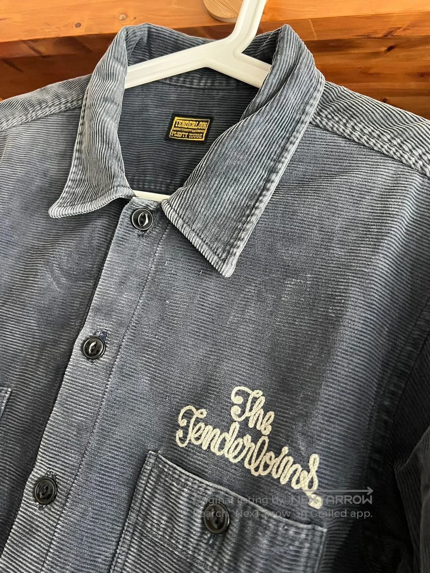 Tenderloin Tenderloin Washed Indigo Corduroy Workshirt. Size US S / EU 44-46 / 1 - 5 Thumbnail