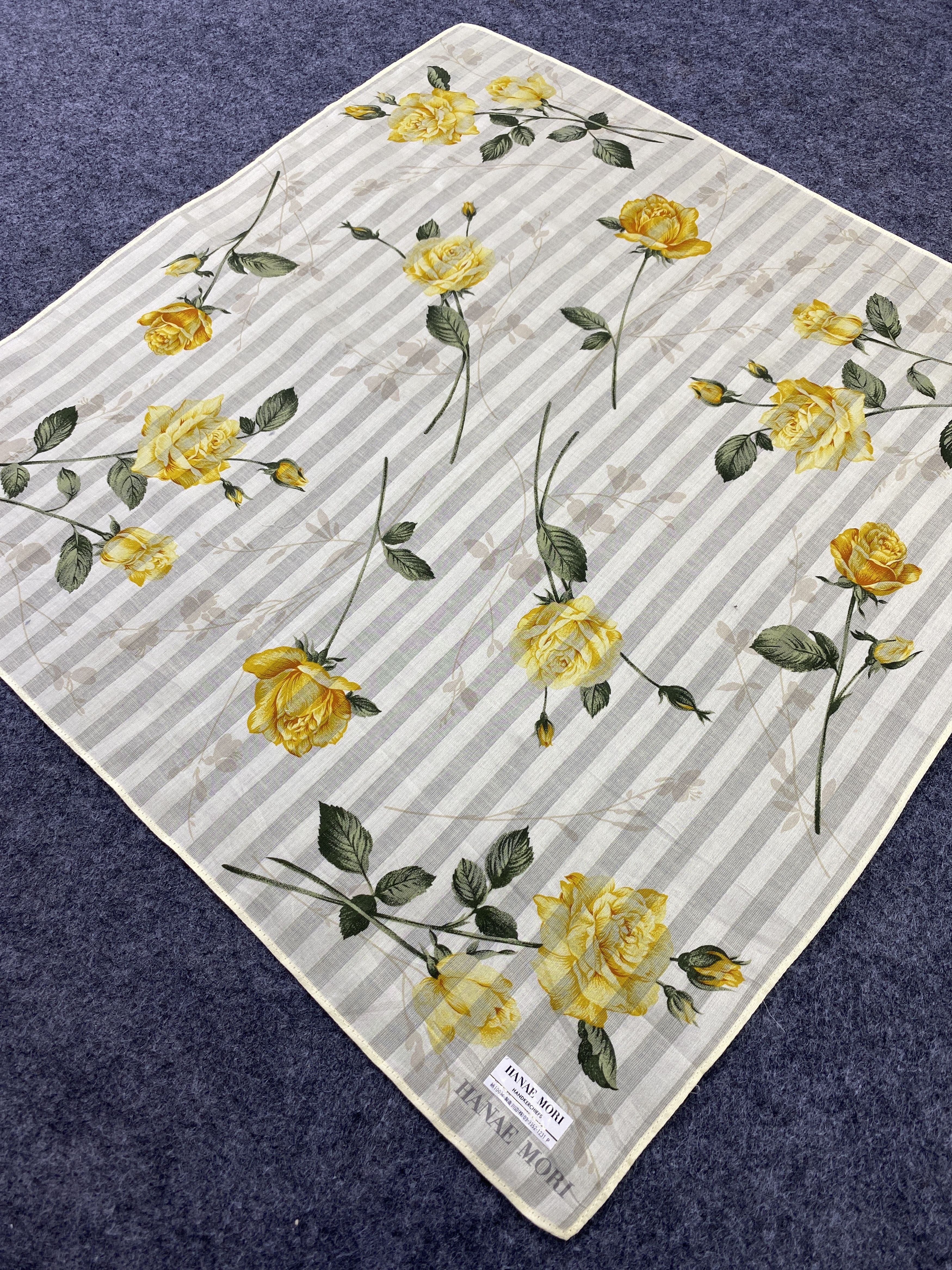 Hanae Mori × Vintage Hanae Mori Handkerchief / Bandana / Neckerchief-B156 Size ONE SIZE - 4 Thumbnail
