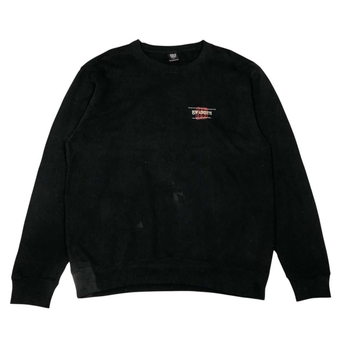 Japanese Brand 📌Punk Design Sukajan Sweatshirt Now Liberate Over Print Size US L / EU 52-54 / 3 - 1 Thumbnail