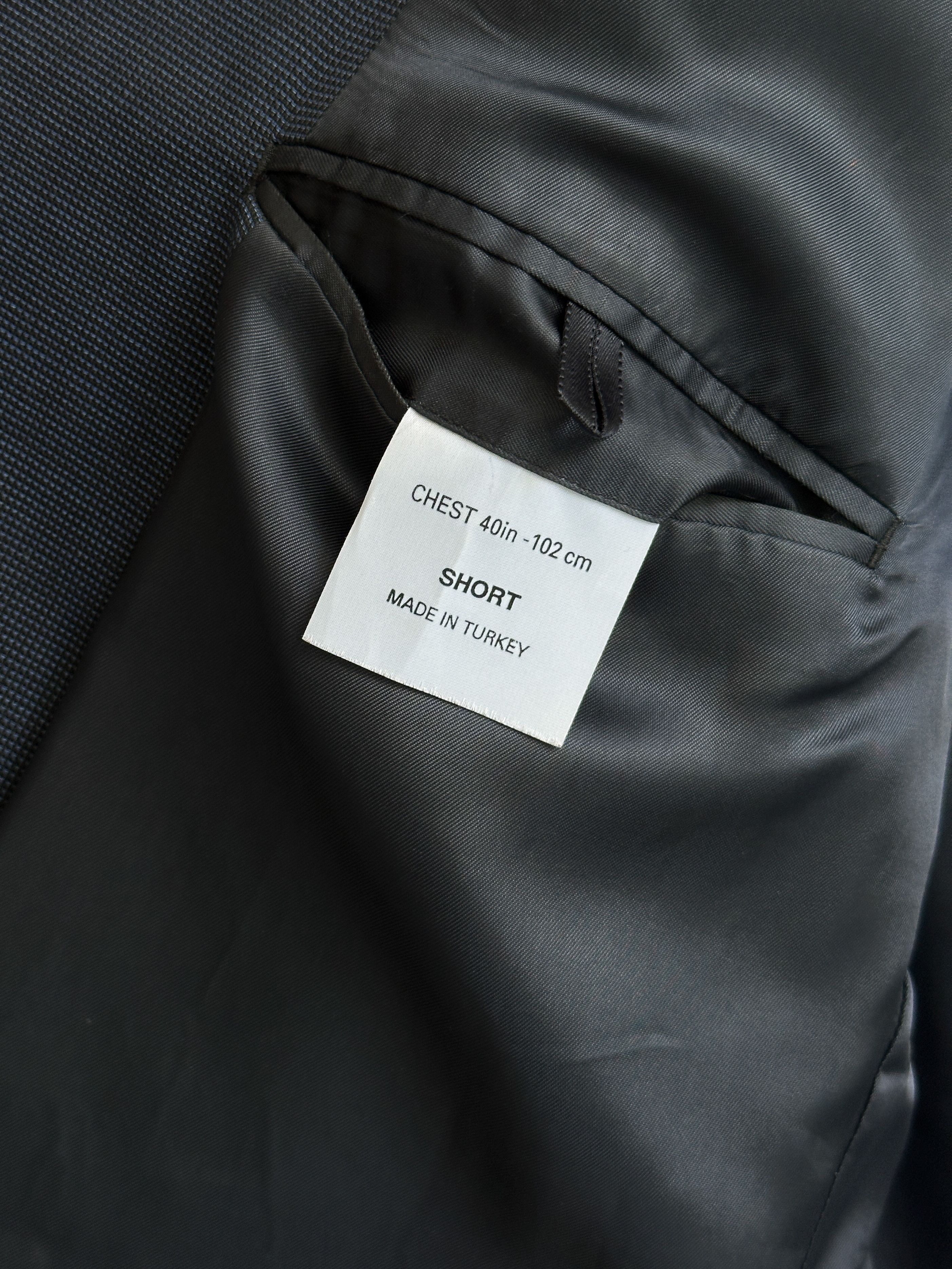 Balmain Balmain Paris Blue Blazer Jacket Size 40S - 10 Thumbnail