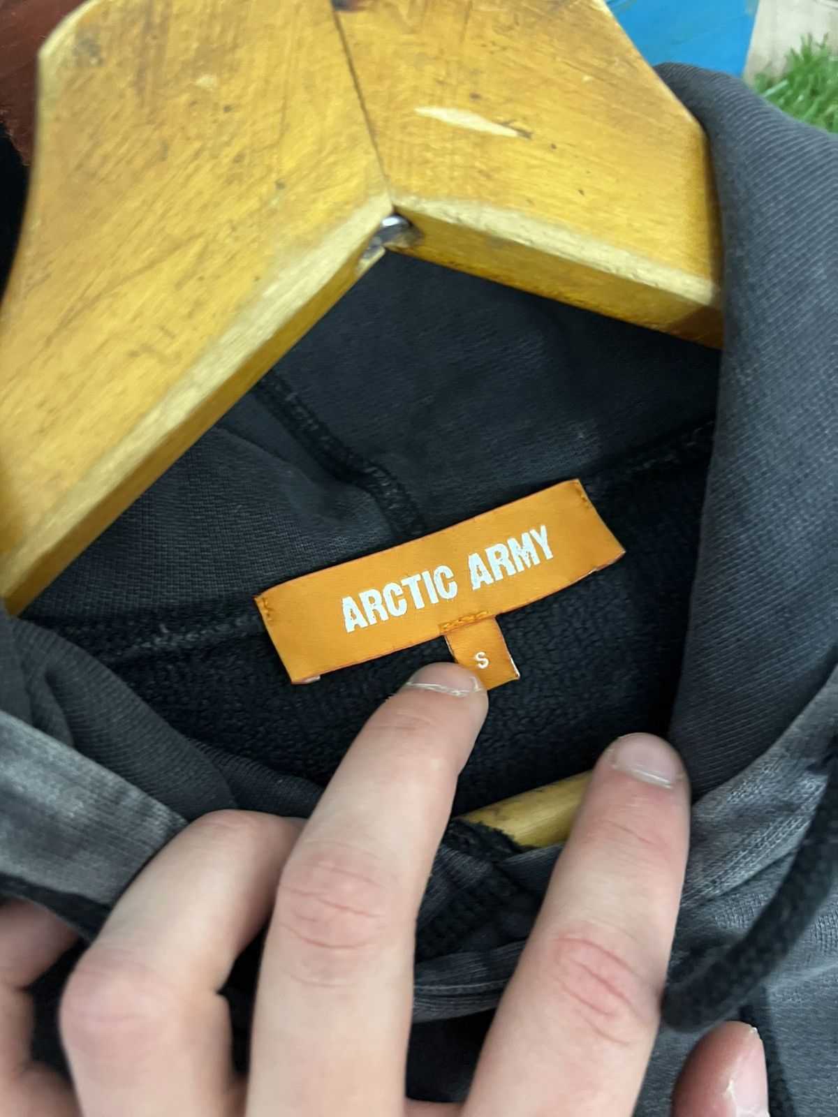 Japanese Brand Arctic Army Faded Big Logo Hoodie Made In Portugal Size US S / EU 44-46 / 1 - 7 Thumbnail