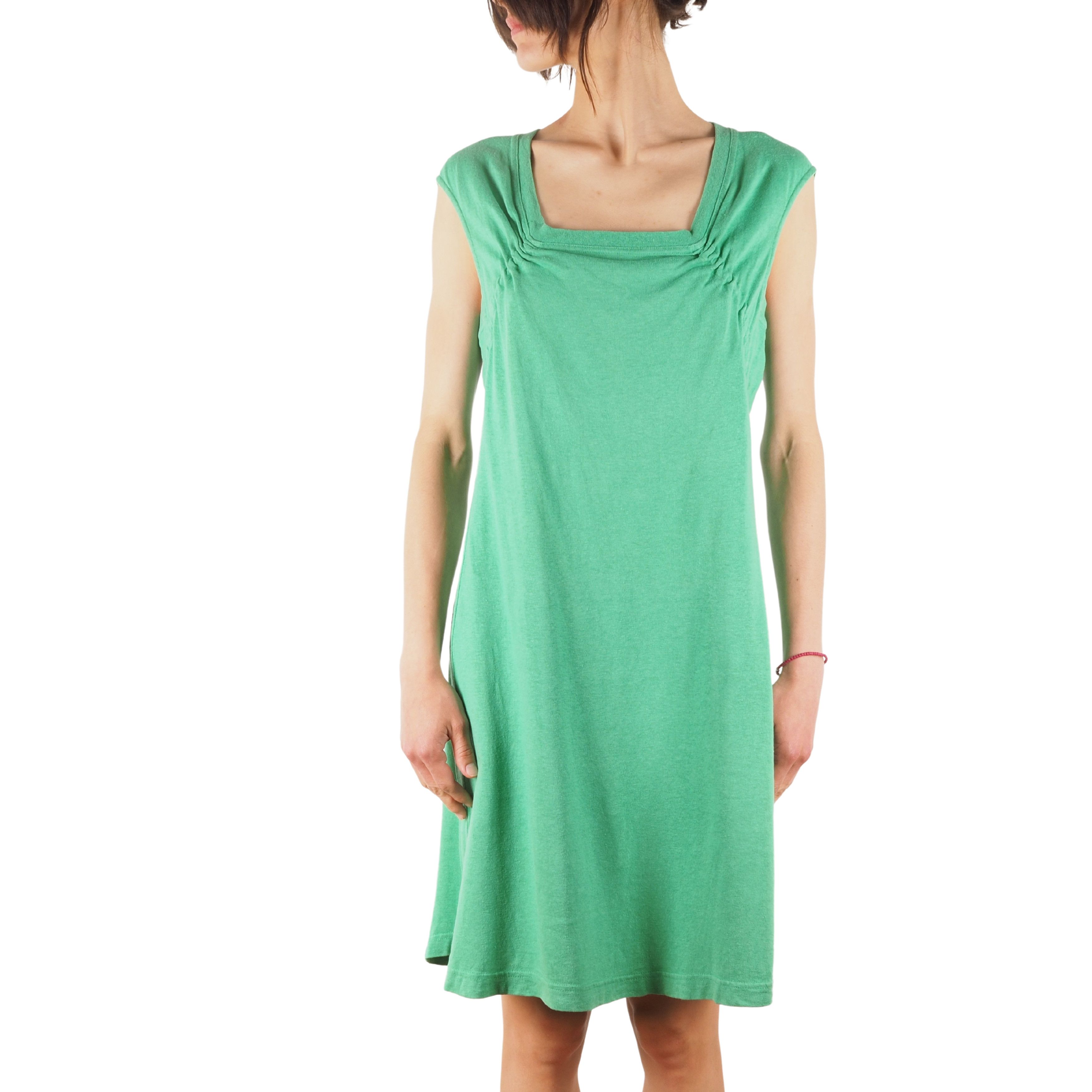 Annette Gortz × Rundholz × Sarah Pacini OSKA Women's Green Knee Length Dress Size M / US 6-8 / IT 42-44 - 2 Thumbnail