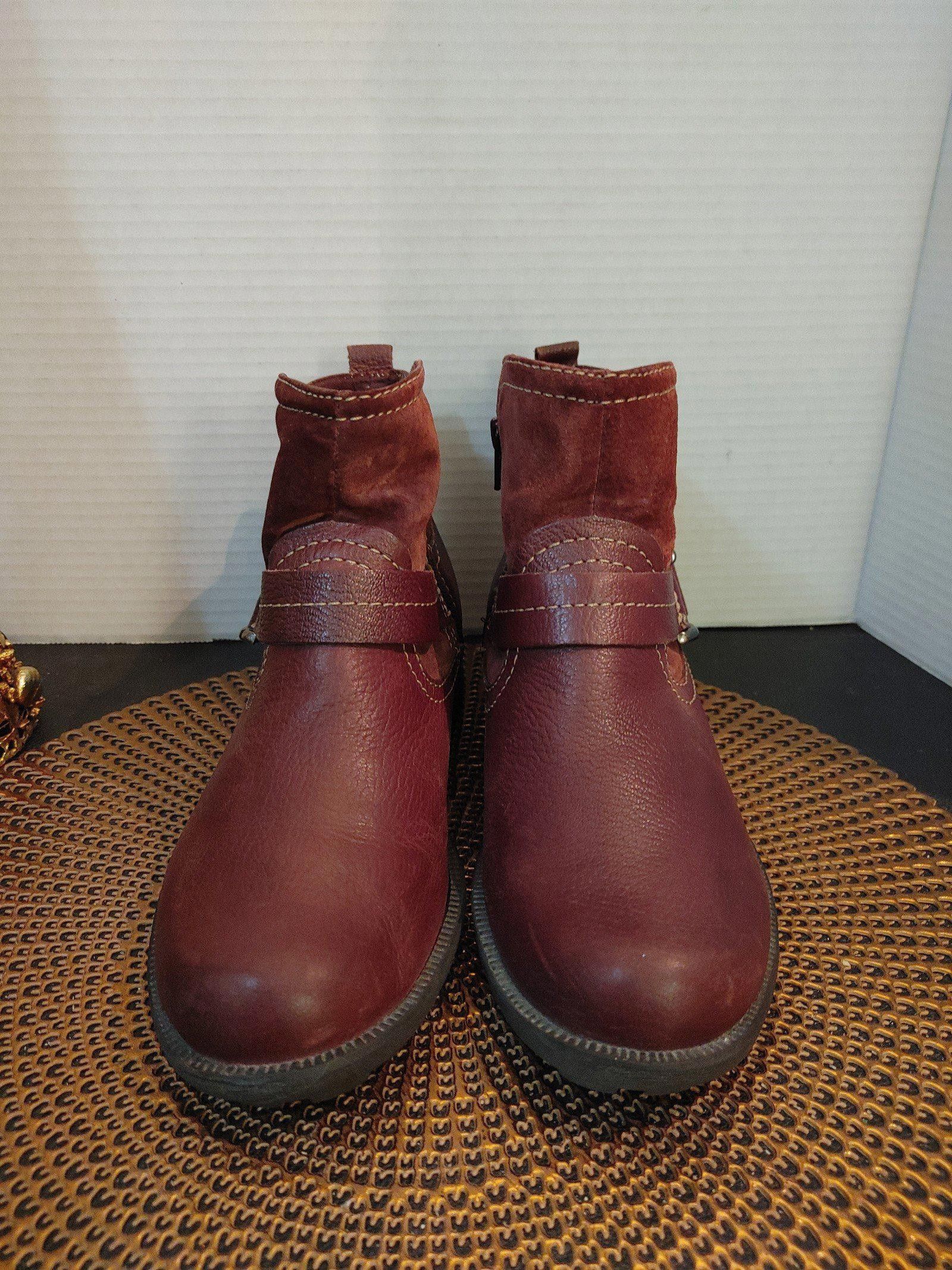 Designer Earth Origins Paris Leather Boots Size 9M Size US 9 / IT 39 - 2 Thumbnail