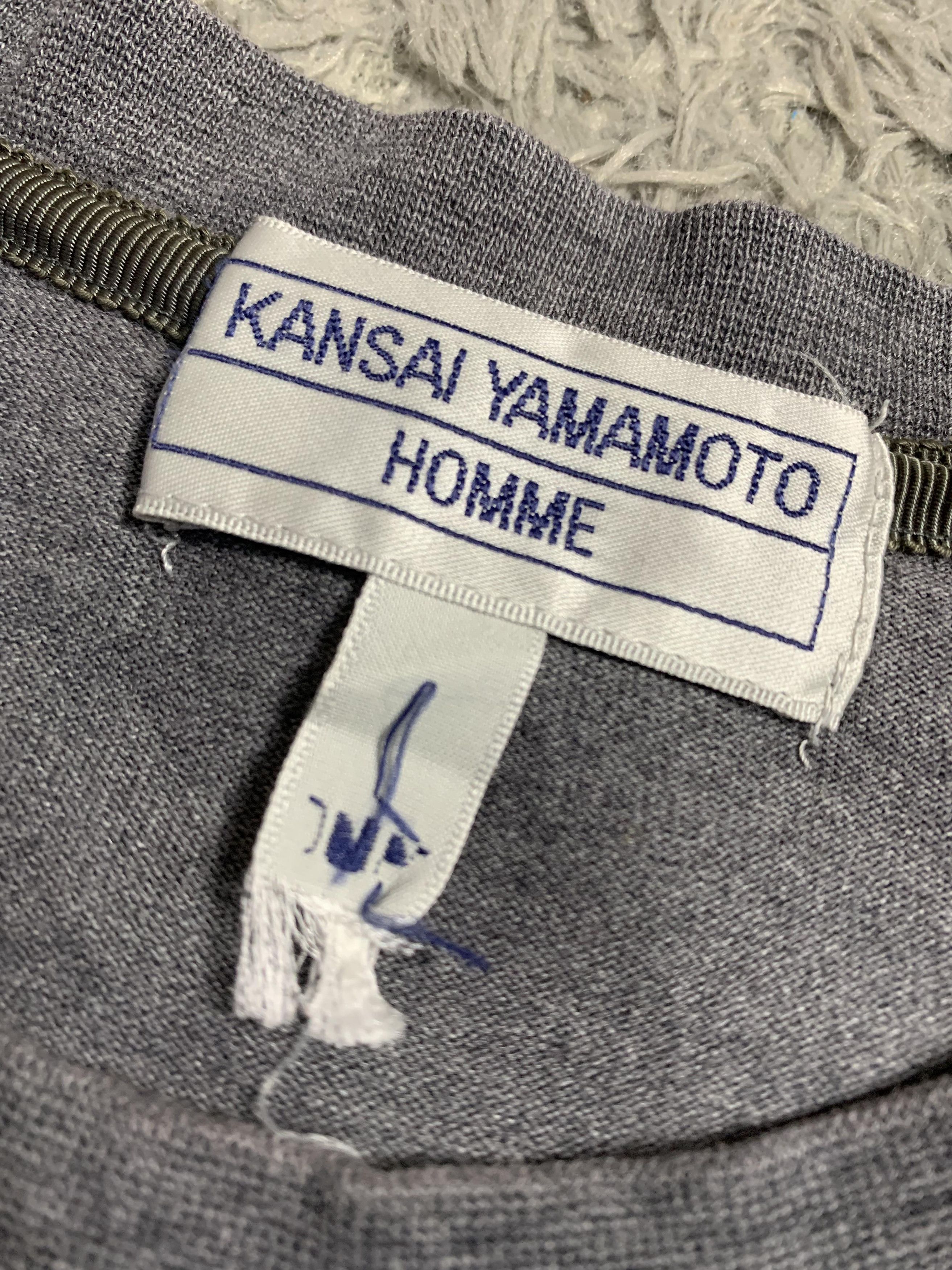 Kansai Yamamoto 80s Kansai Yamamoto Homme Vintage LS Shirt Size US L / EU 52-54 / 3 - 2 Thumbnail