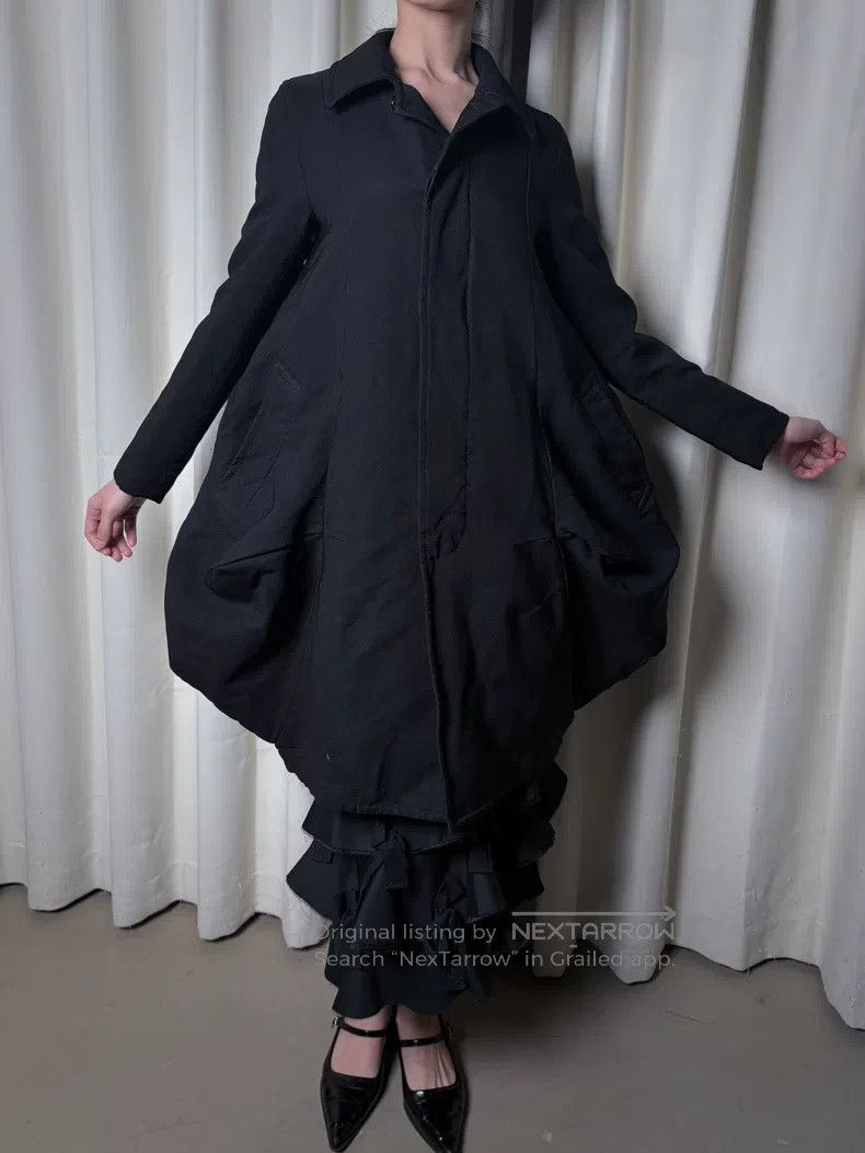 Comme des Garcons Comme Des Garcons Vintage Oversized Trench Coat Size XS / US 0-2 / IT 36-38 - 2 Thumbnail