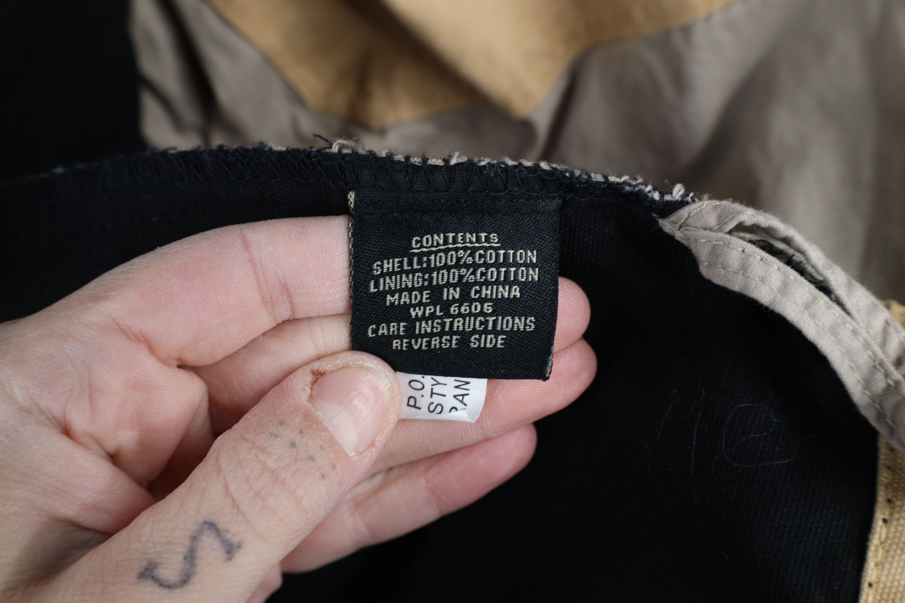 Vintage Vintage 90s Streetwear Wolf Creek Canvas Bomber Jacket Size US XXL / EU 58 / 5 - 10 Thumbnail