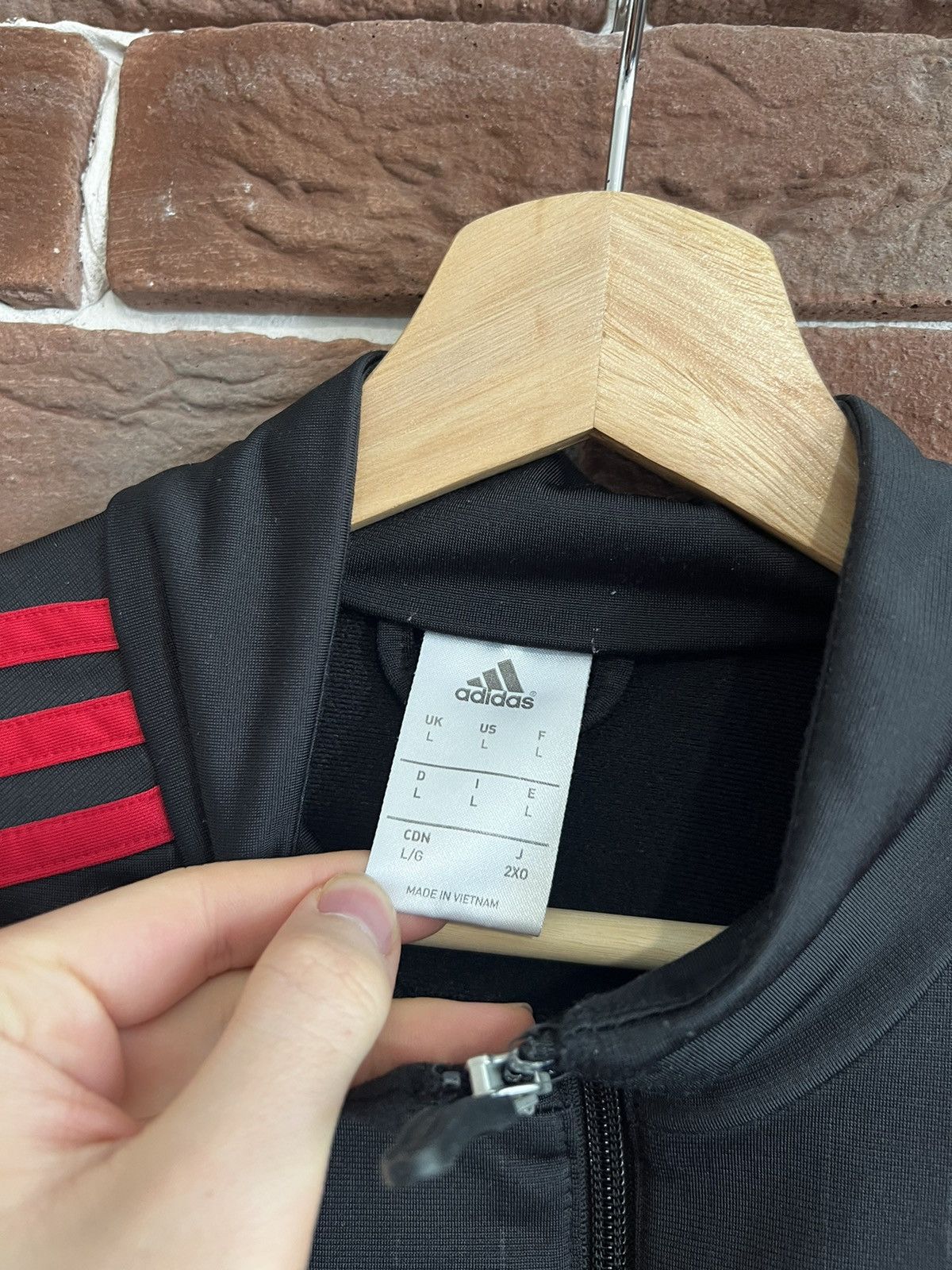 Adidas 2015 Adidas Ajax Amsterdam Football Soccer Jacket L black Size US L / EU 52-54 / 3 - 6 Thumbnail