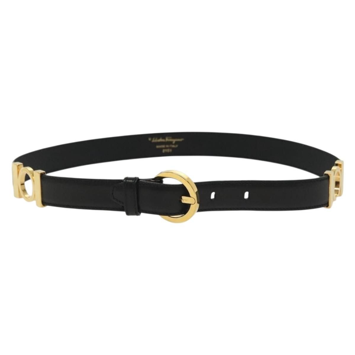 Salvatore Ferragamo Salvatore Ferragamo Gancini Belt Leather Size ONE SIZE - 1 Thumbnail
