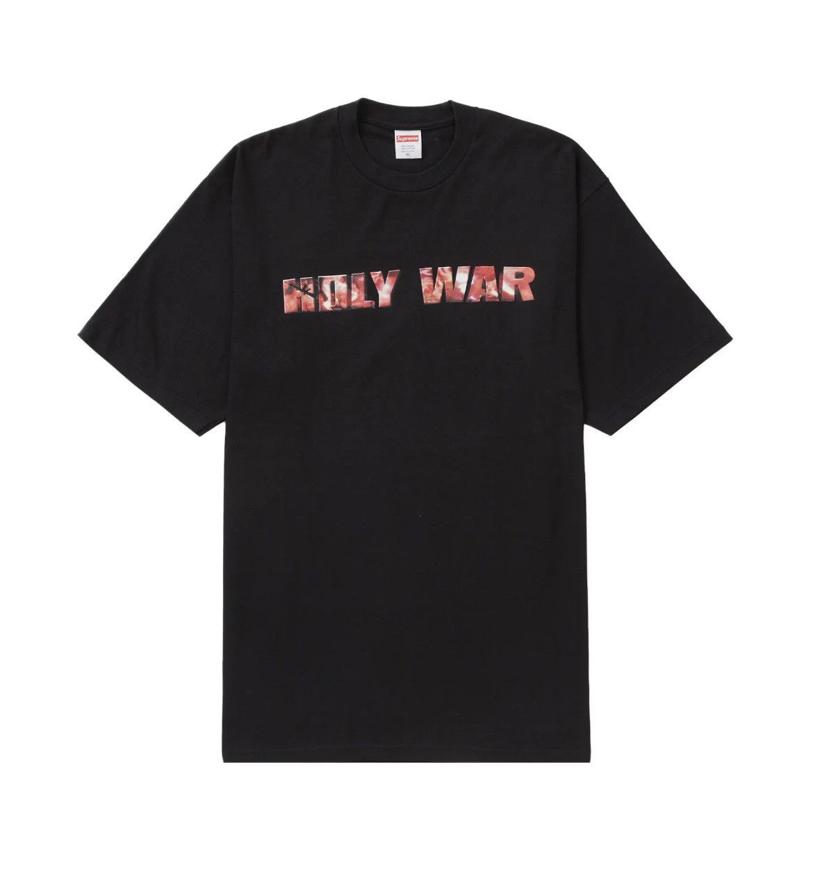 image of Supreme Holy War Tee in Black, Men's (Size XL)