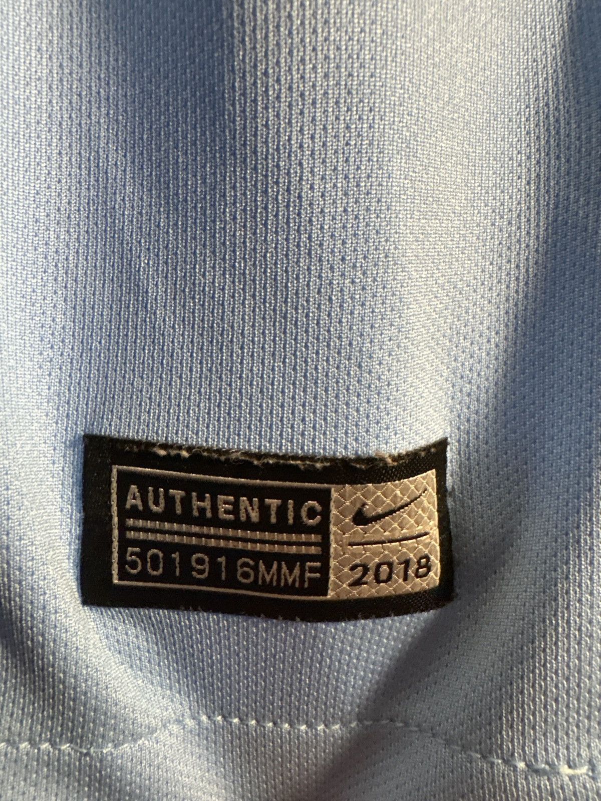 Nike 2018 Manchester City Home jersey Size US M / EU 48-50 / 2 - 2 Thumbnail