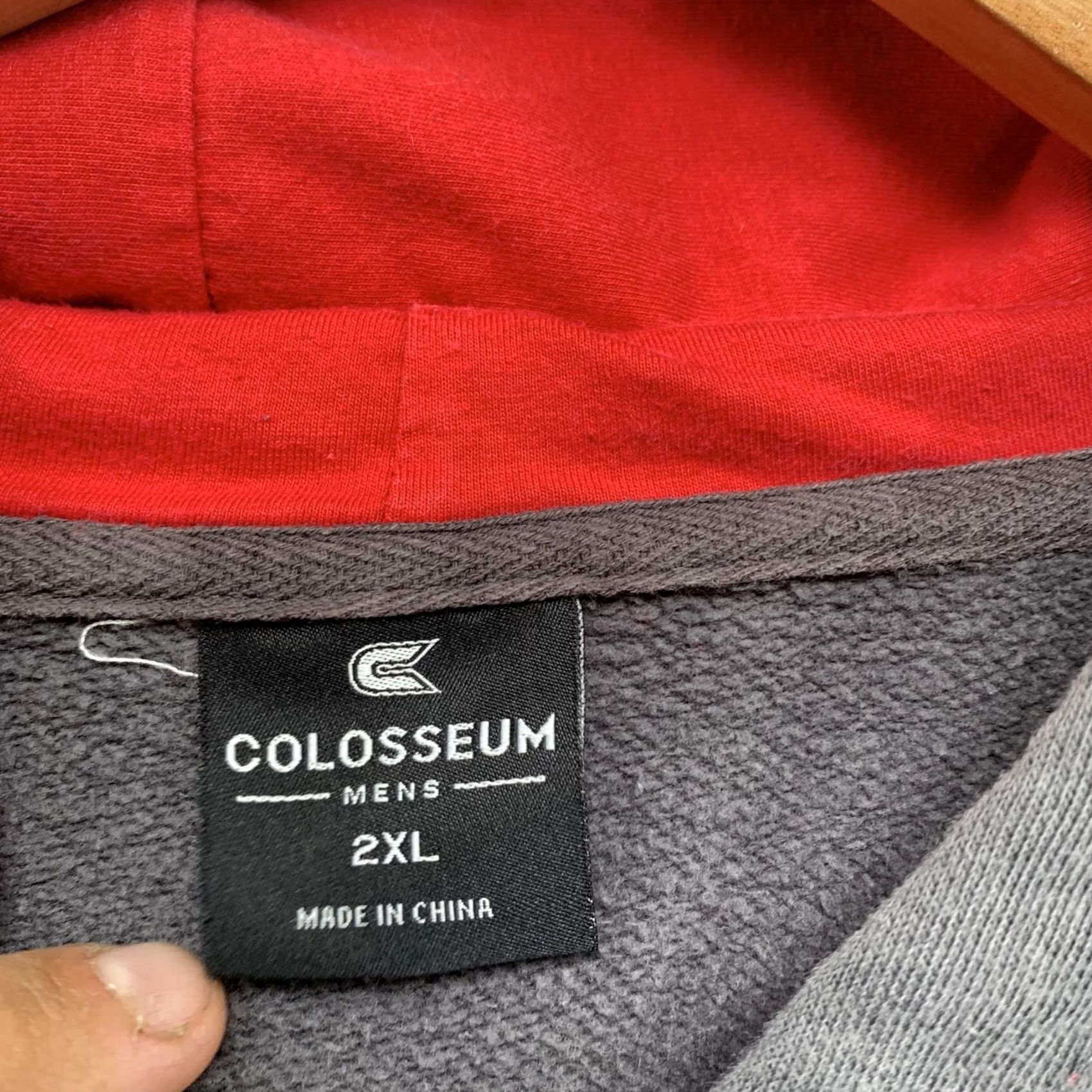 Vintage Colosseum Miami Ohio Univerity Hoodie Sweatshirt Gray Mens 2XL Long Sleeve Pullover Size US XXL / EU 58 / 5 - 2 Thumbnail