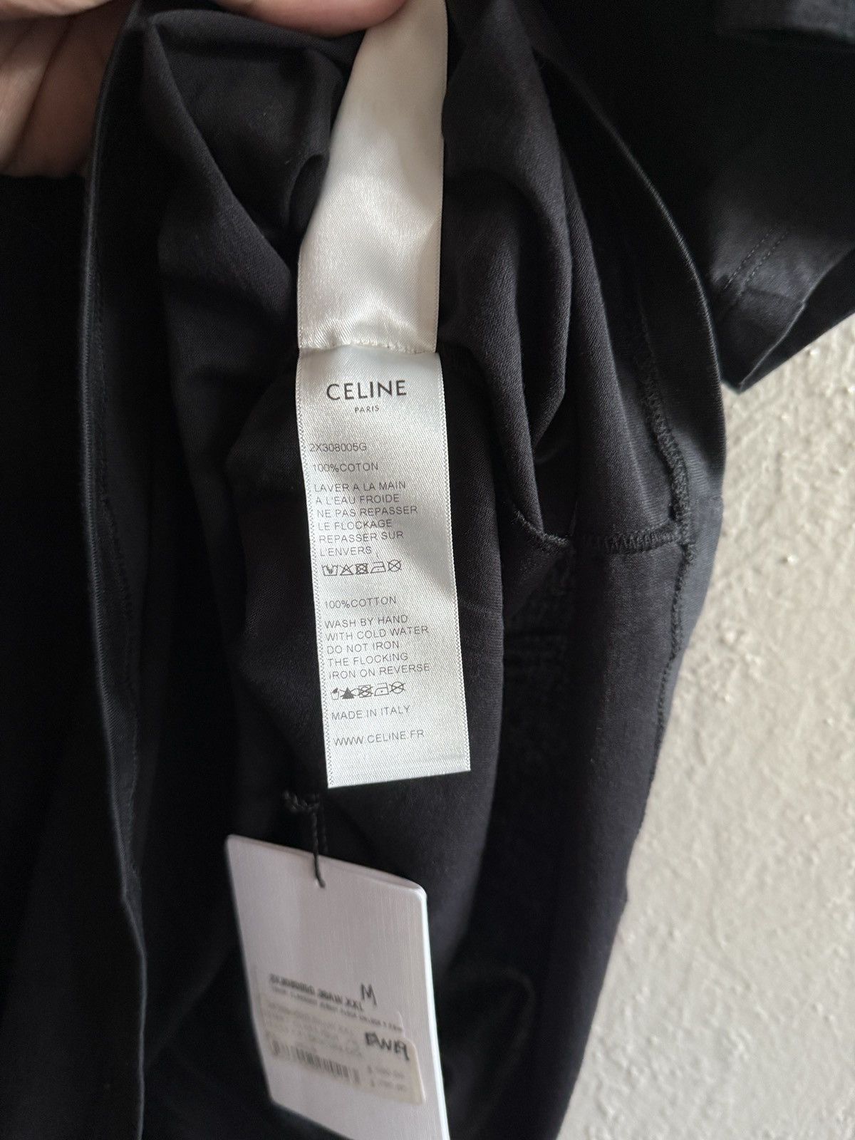 Celine × Hedi Slimane FW19 Celine Unlock Your Fantasies Fortune Teller T-Shirt XXL Size US XXL / EU 58 / 5 - 6 Thumbnail