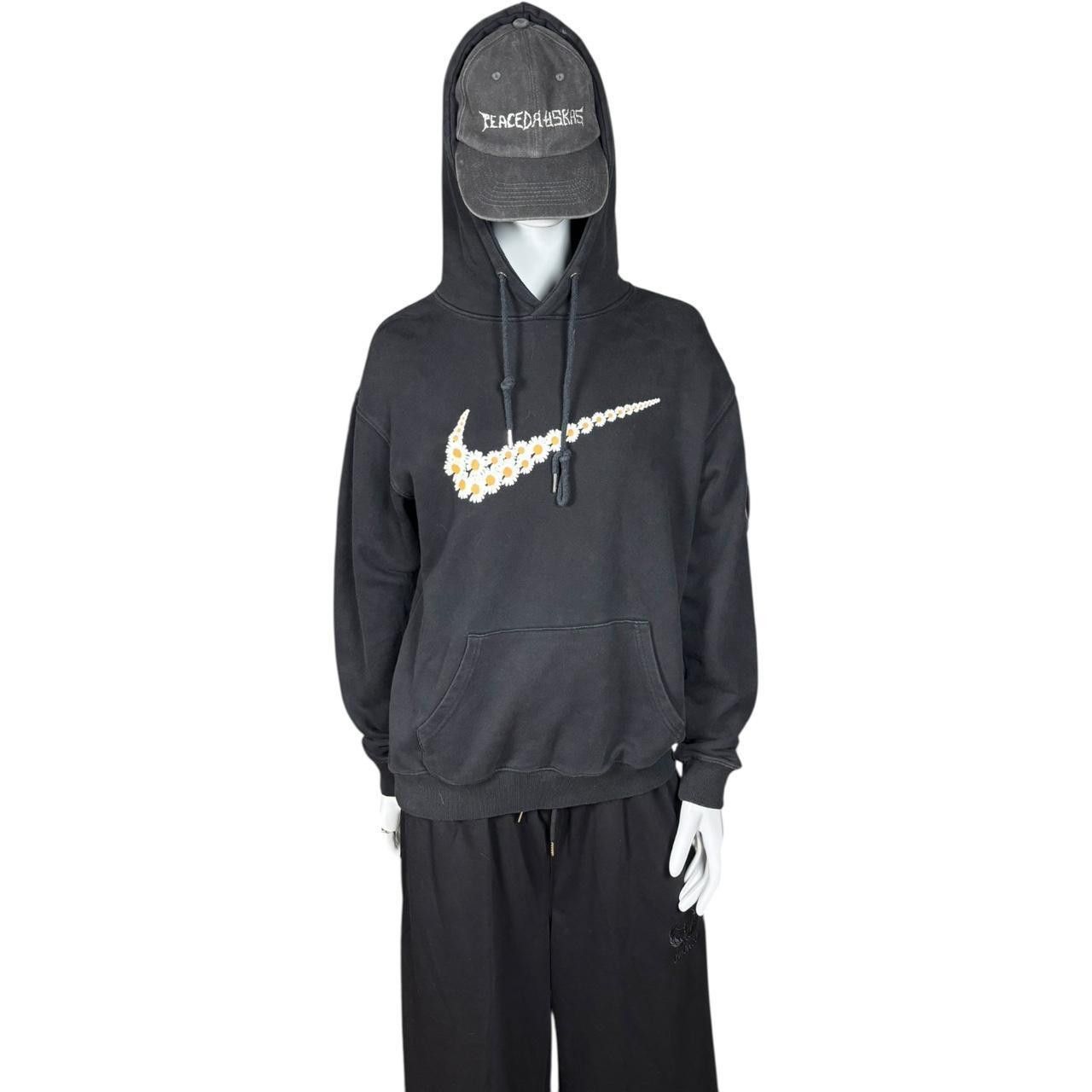 Nike Vintage Nike Daisy Swoosh Hoodie Size US M / EU 48-50 / 2 - 1 Thumbnail
