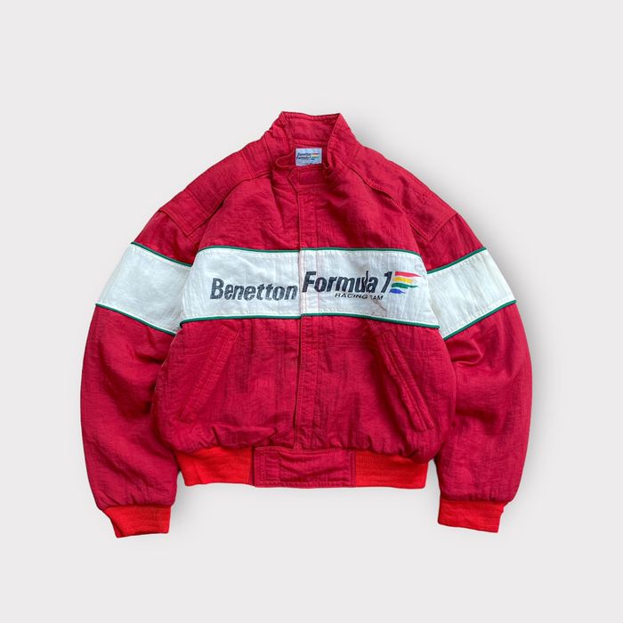 Benetton Vintage benetton formula 1 racing bomber | Grailed