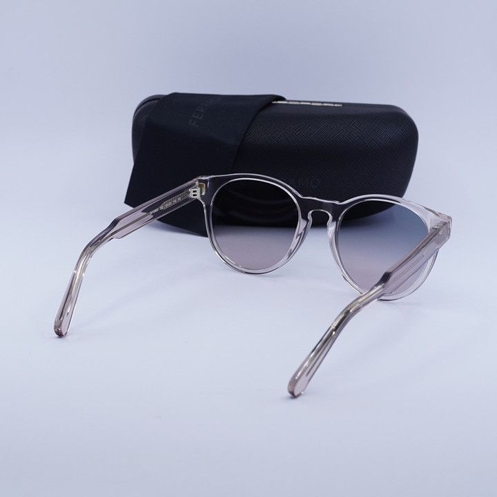Salvatore Ferragamo Salvatore Ferragamo SF1068S 260 Sunglasses Nude Round Frame Size ONE SIZE - 10 Thumbnail