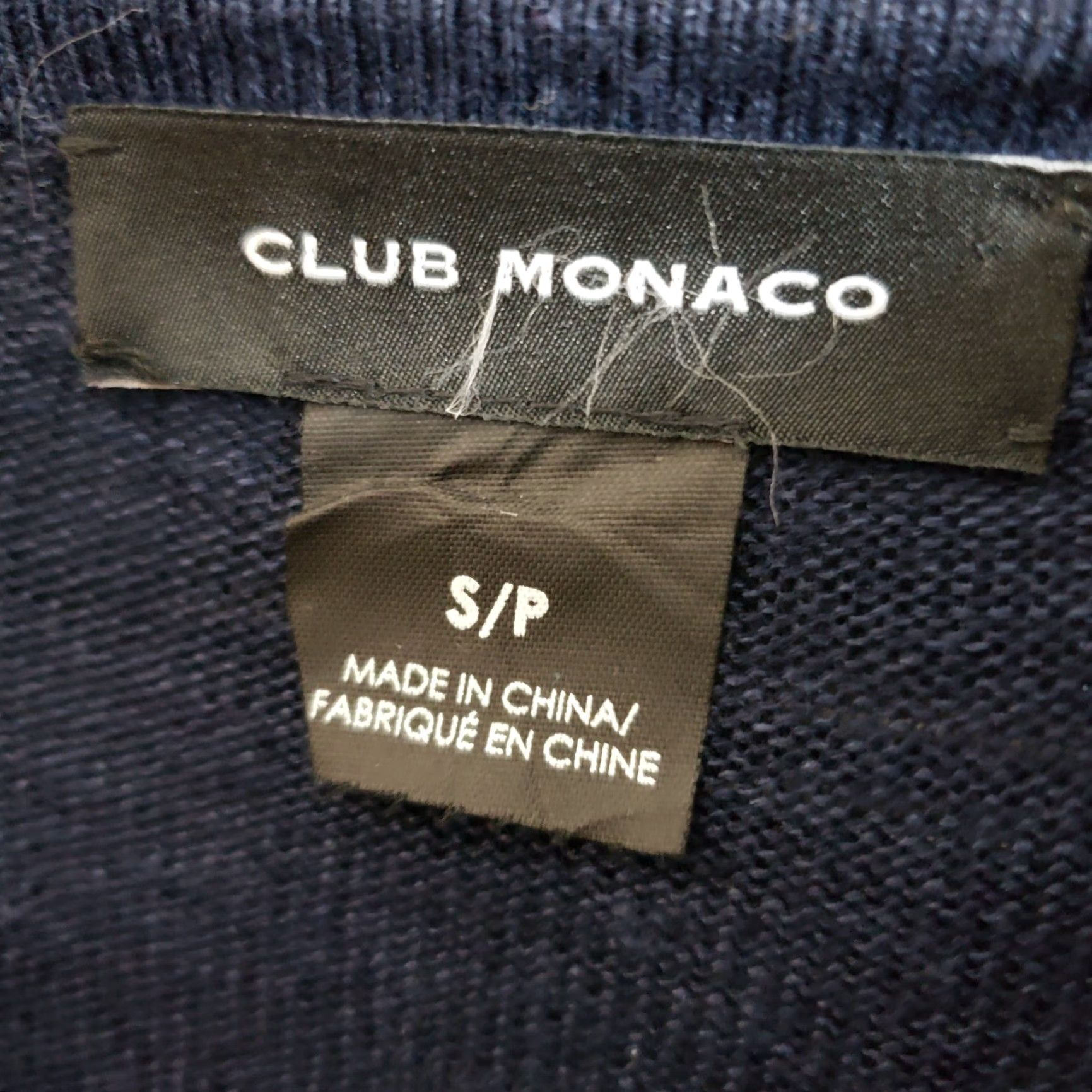 Club Monaco Club Monaco Womens Top Blouse Size S Small Blue Long Sleeve V-Neck Mens Womens Size S / US 4 / IT 40 - 5 Thumbnail