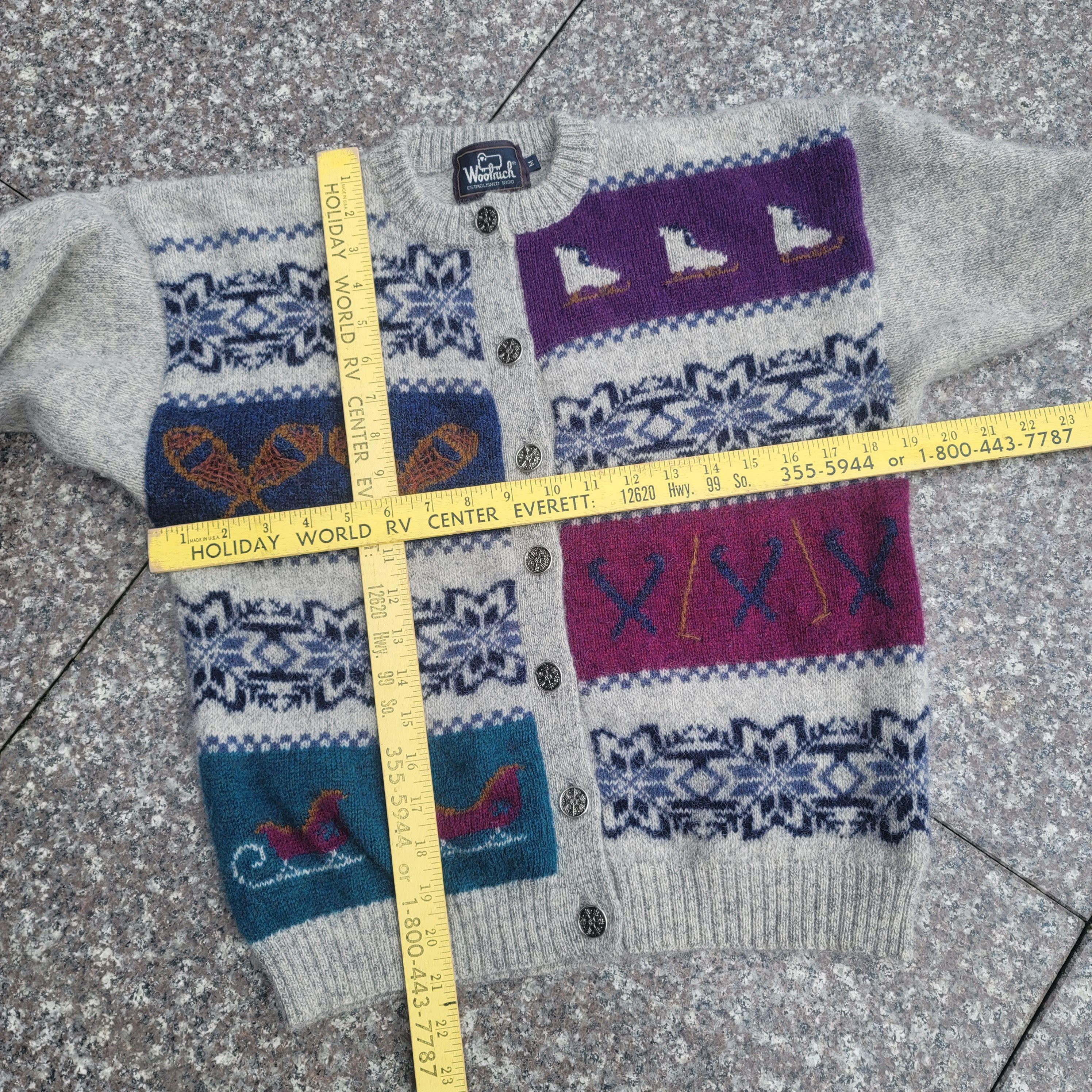 Woolrich Woolen Mills Vintage Woolrich sweater cardigan Size M / US 6-8 / IT 42-44 - 7 Thumbnail