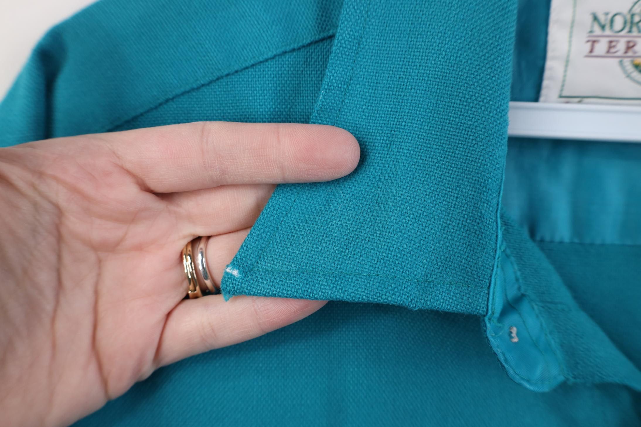 Vintage Vintage 70s 80s Streetwear Knit Double Pocket Button Shirt Size US L / EU 52-54 / 3 - 4 Thumbnail
