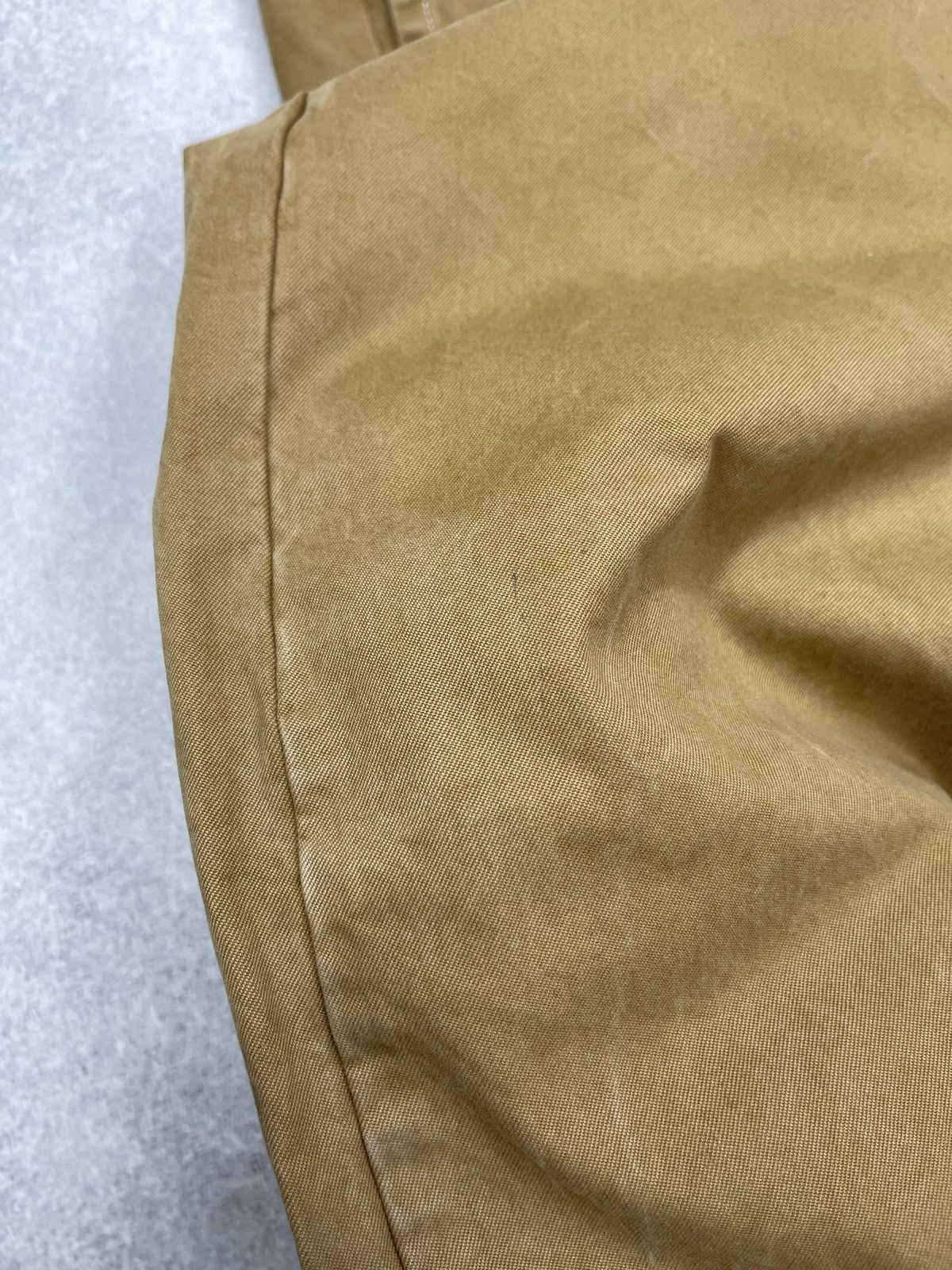 Polo Ralph Lauren Vintage Polo Ralph Lauren Baggy Cowboy Pants Beige Y2K Rugby Size 30" / US 8 / IT 44 - 14 Thumbnail